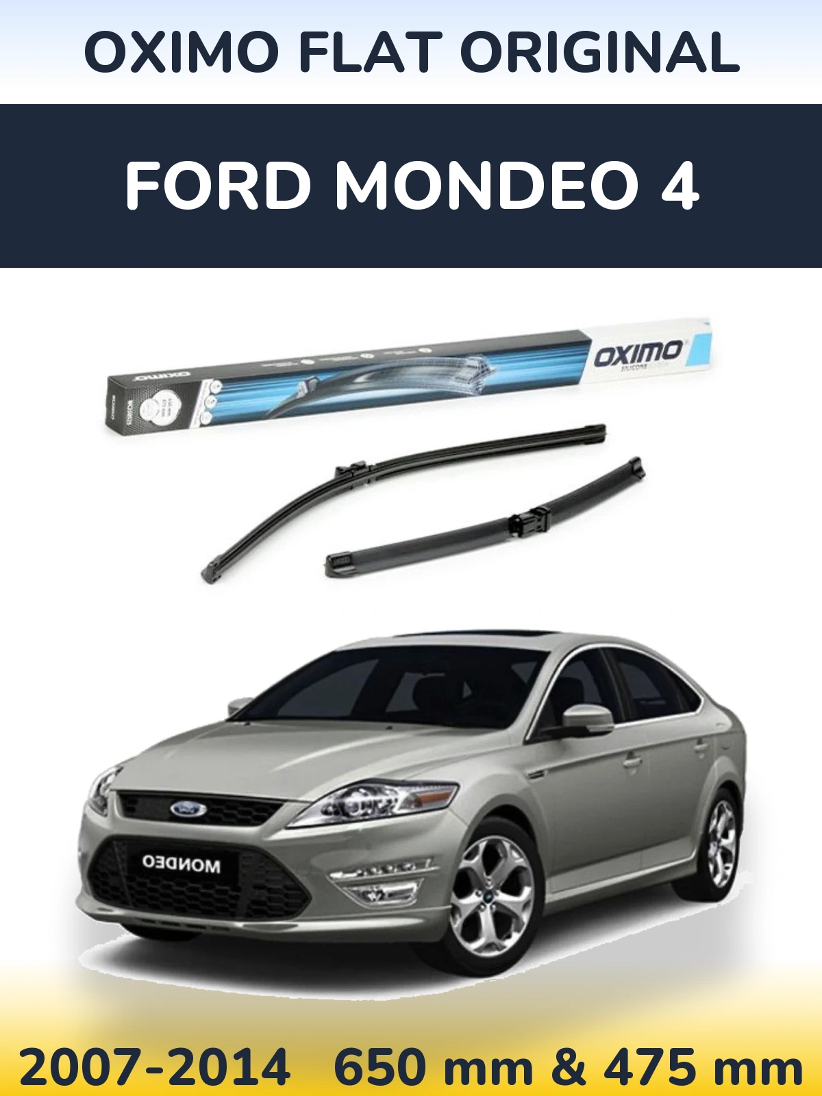 Ștergătoare Oximo Flat Original pentru Ford Mondeo 4