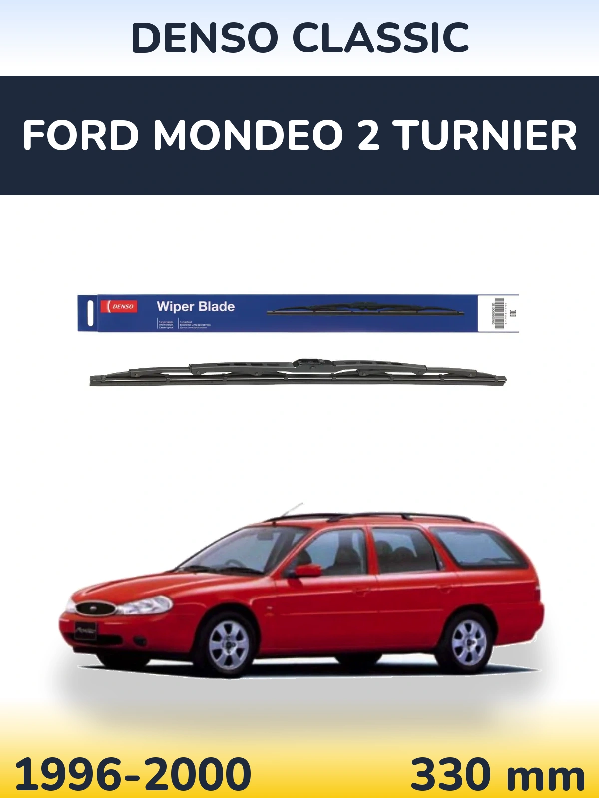 Ștergătoare Denso Classic pentru Ford Mondeo 2 Turnier