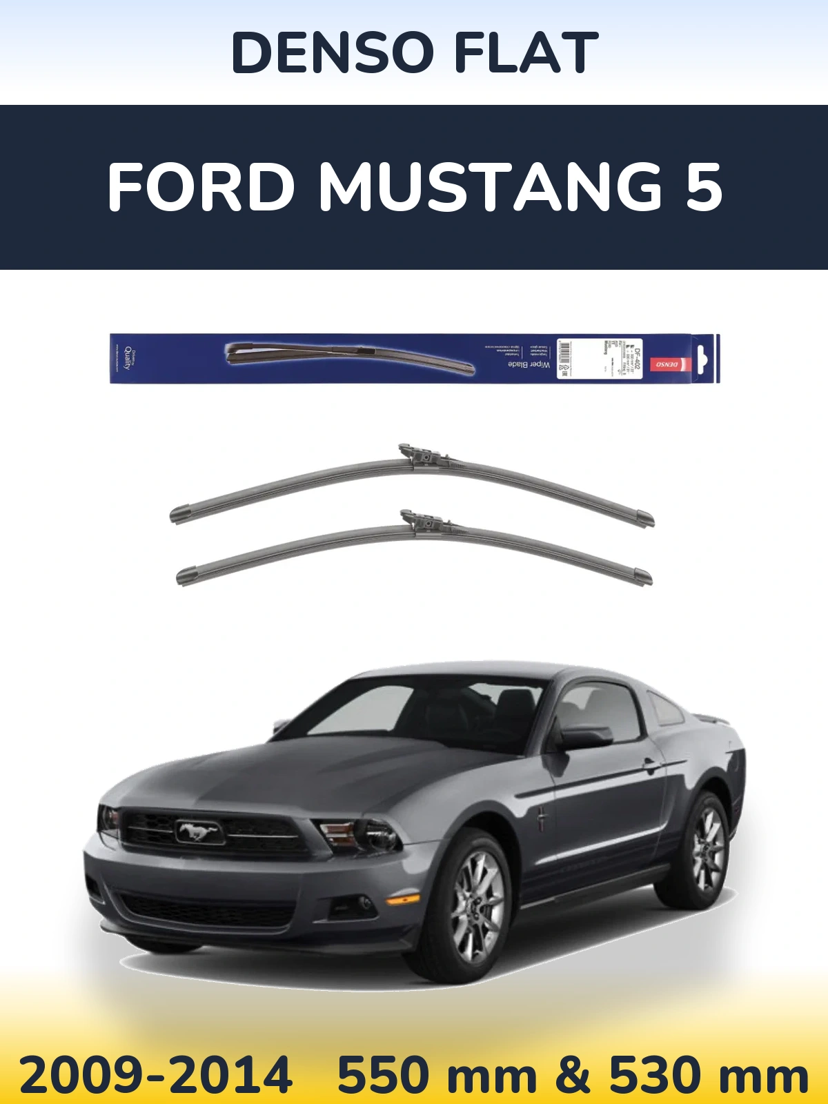 Ștergătoare Denso Flat pentru Ford Mustang 5