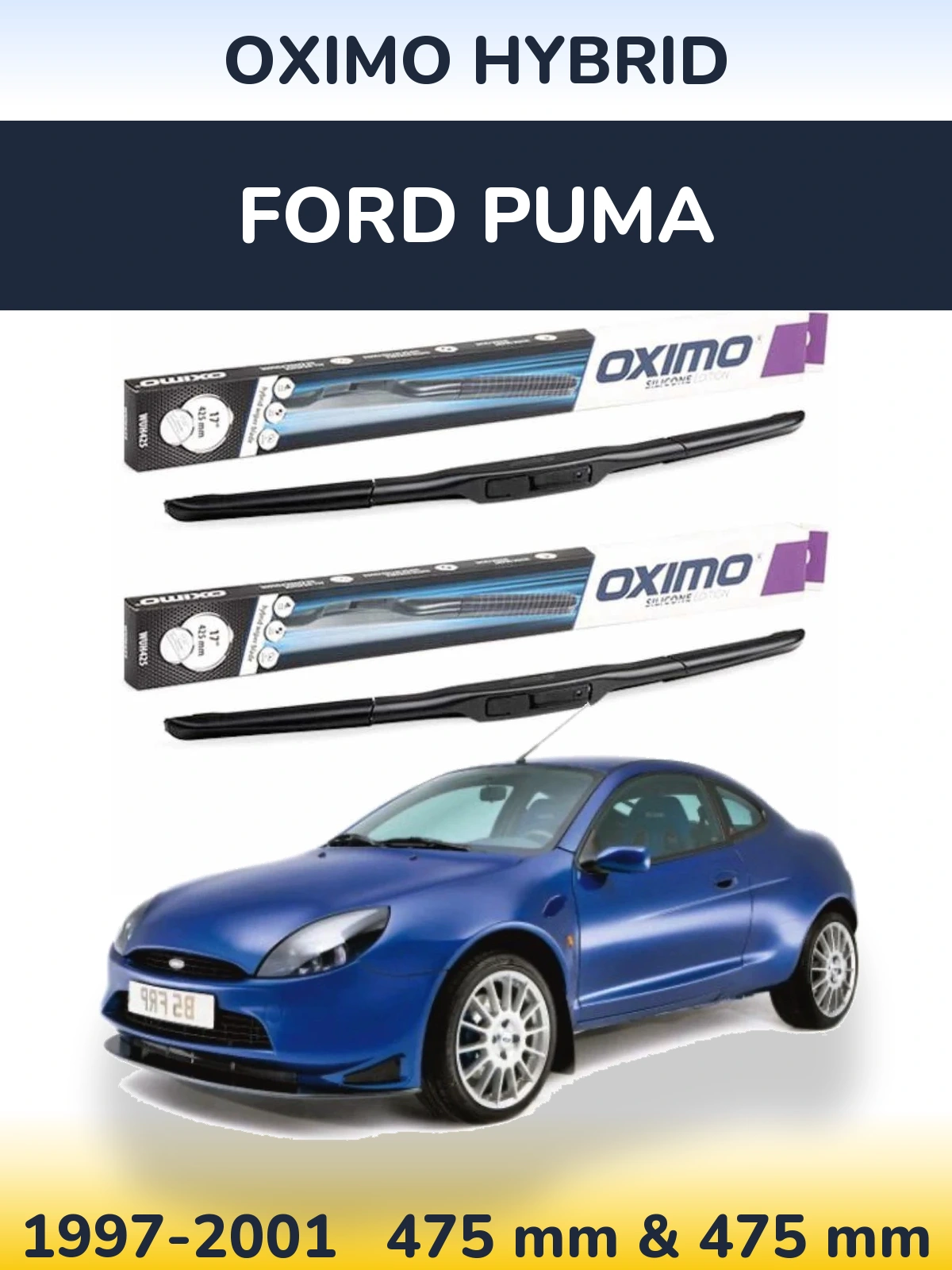 Ștergătoare Oximo Hybrid pentru Ford Puma