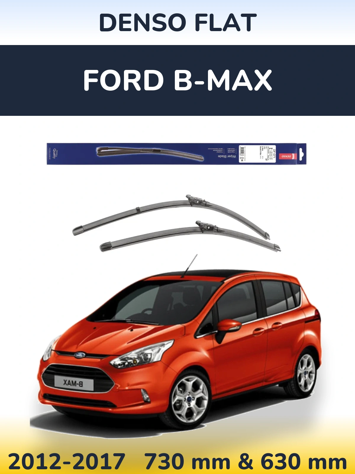 Ștergătoare Denso Flat pentru Ford B-Max