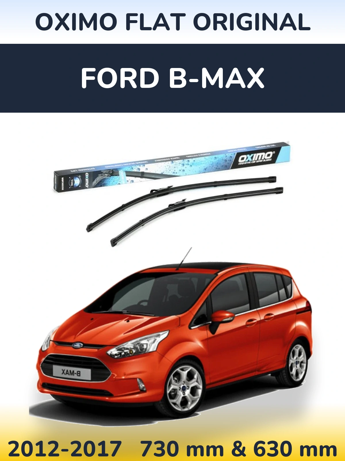 Ștergătoare Oximo Flat Original pentru Ford B-Max