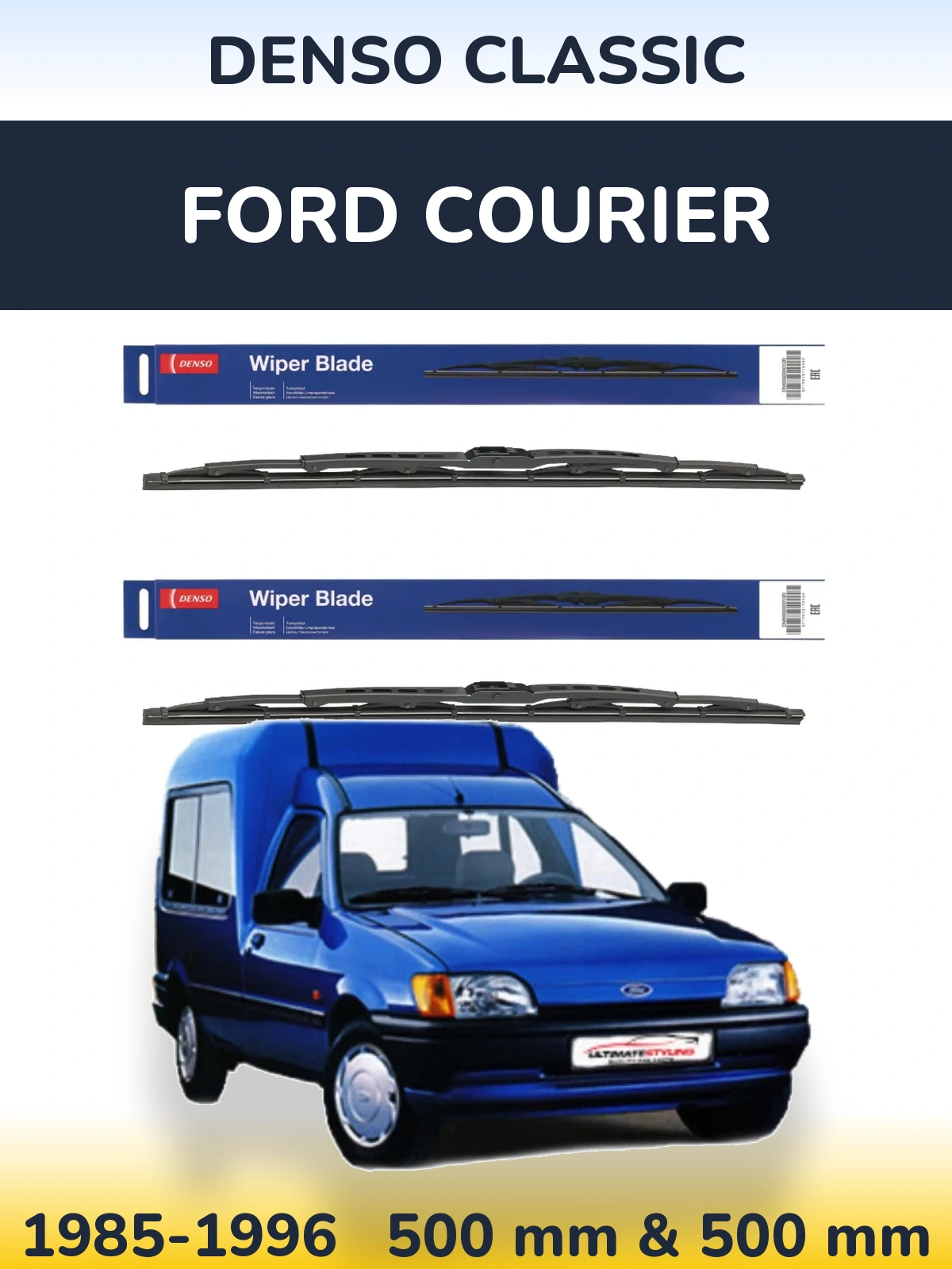 Ștergătoare Denso Classic pentru Ford Courier