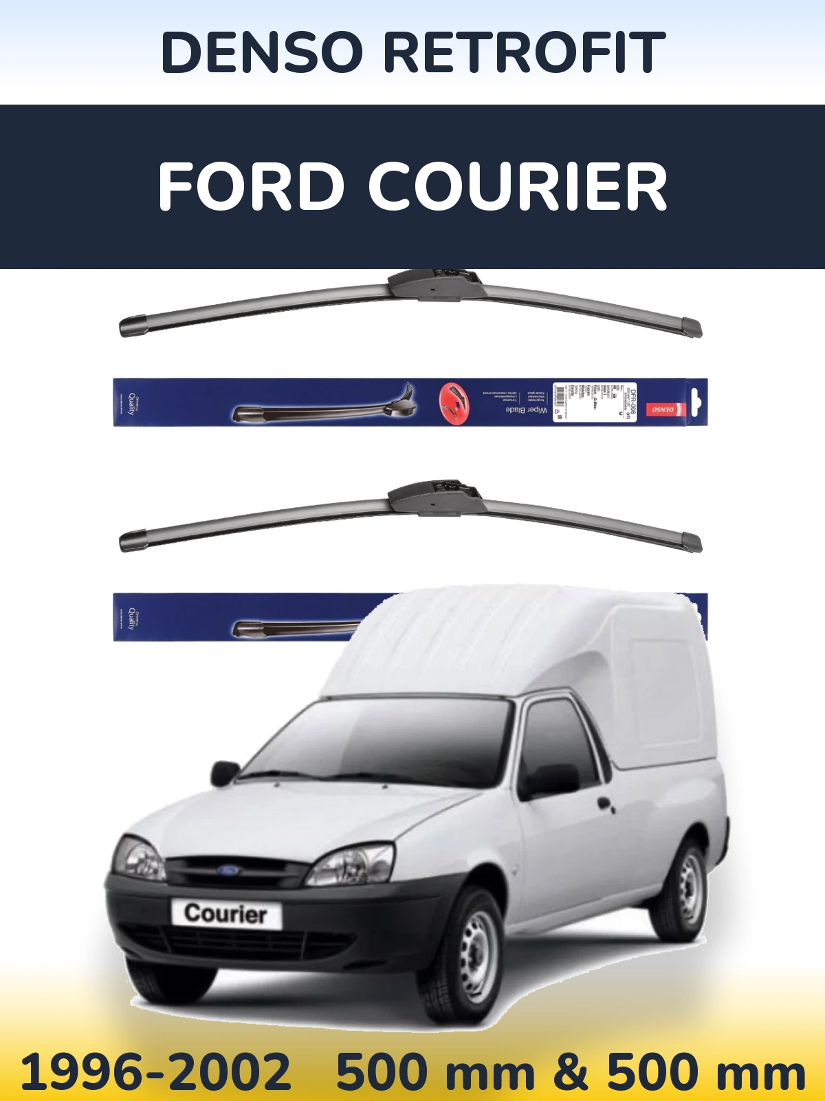 Ștergătoare Denso Retrofit pentru Ford Courier