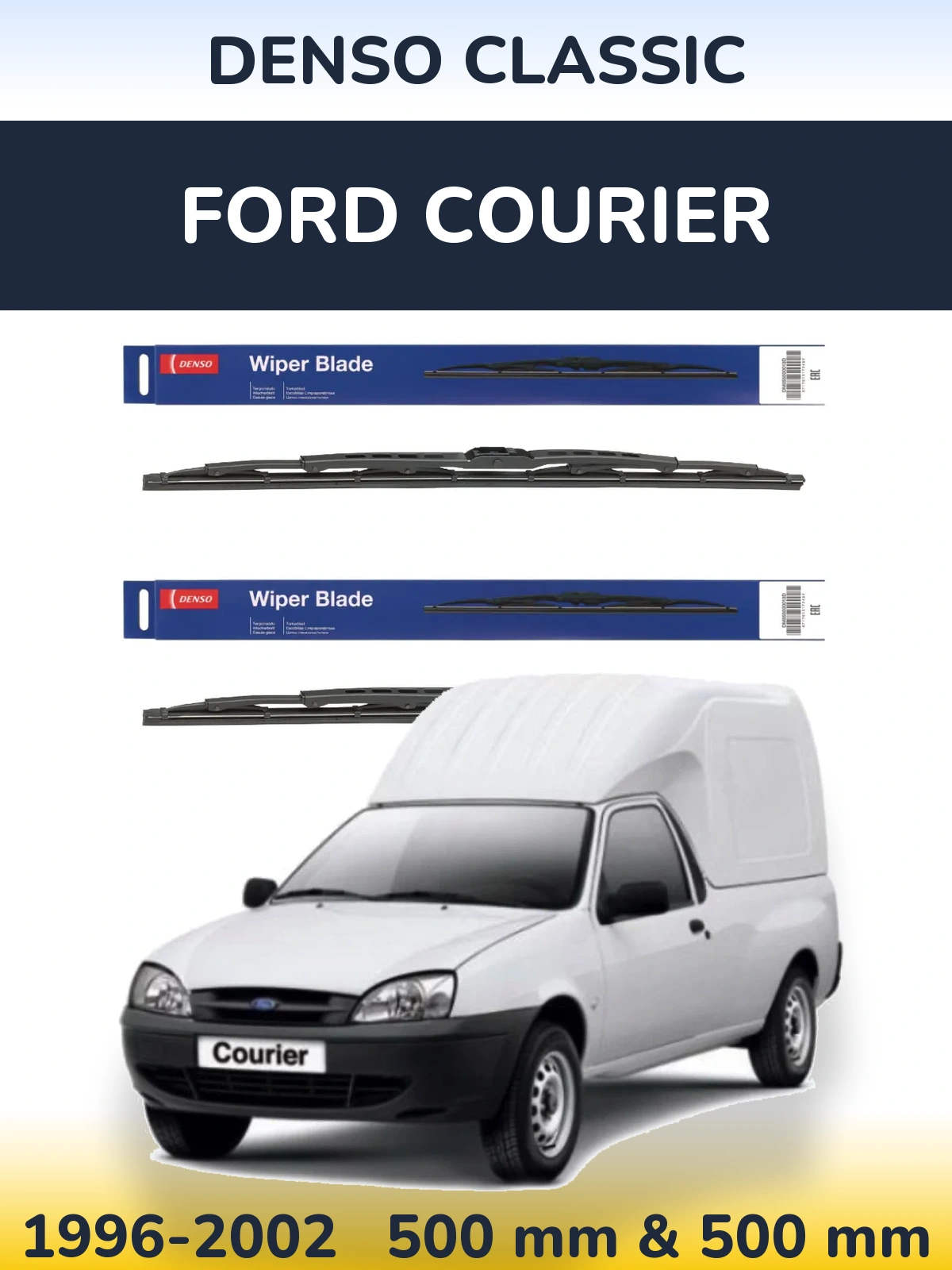 Ștergătoare Denso Classic pentru Ford Courier