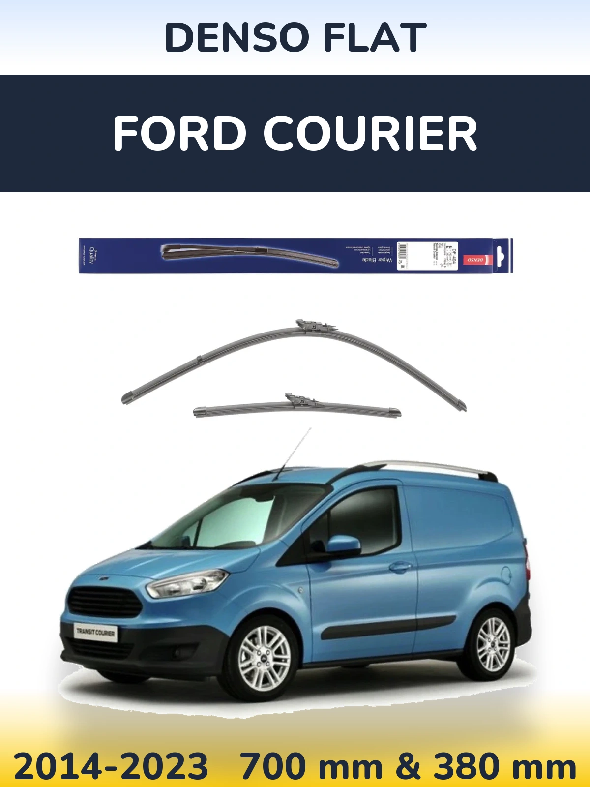 Ștergătoare Denso Flat pentru Ford Courier