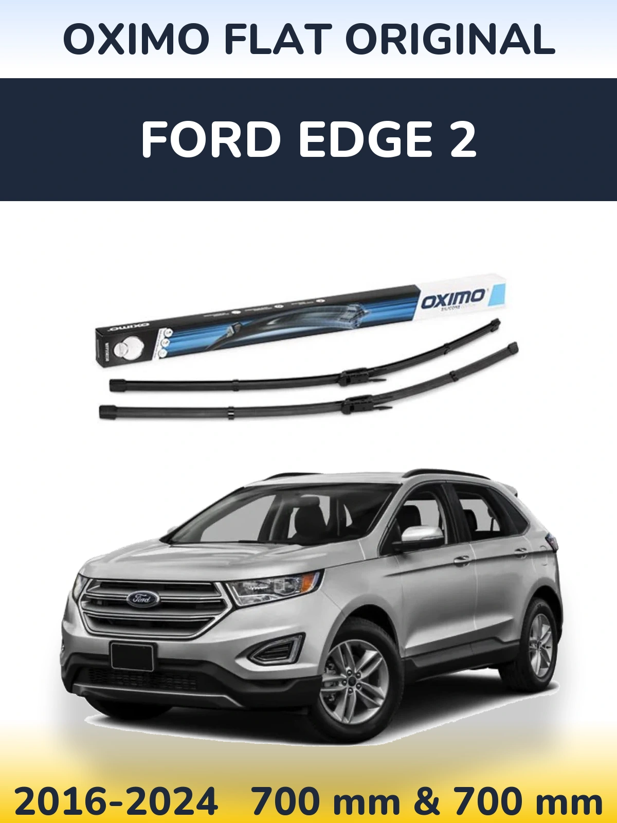 Ștergătoare Oximo Flat Original pentru Ford Edge 2