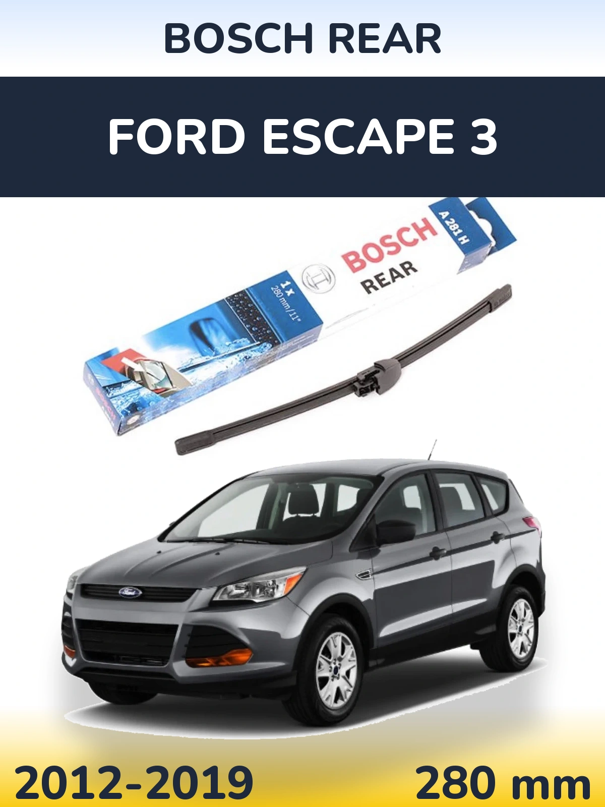Ștergătoare BOSCH Rear pentru Ford Escape 3