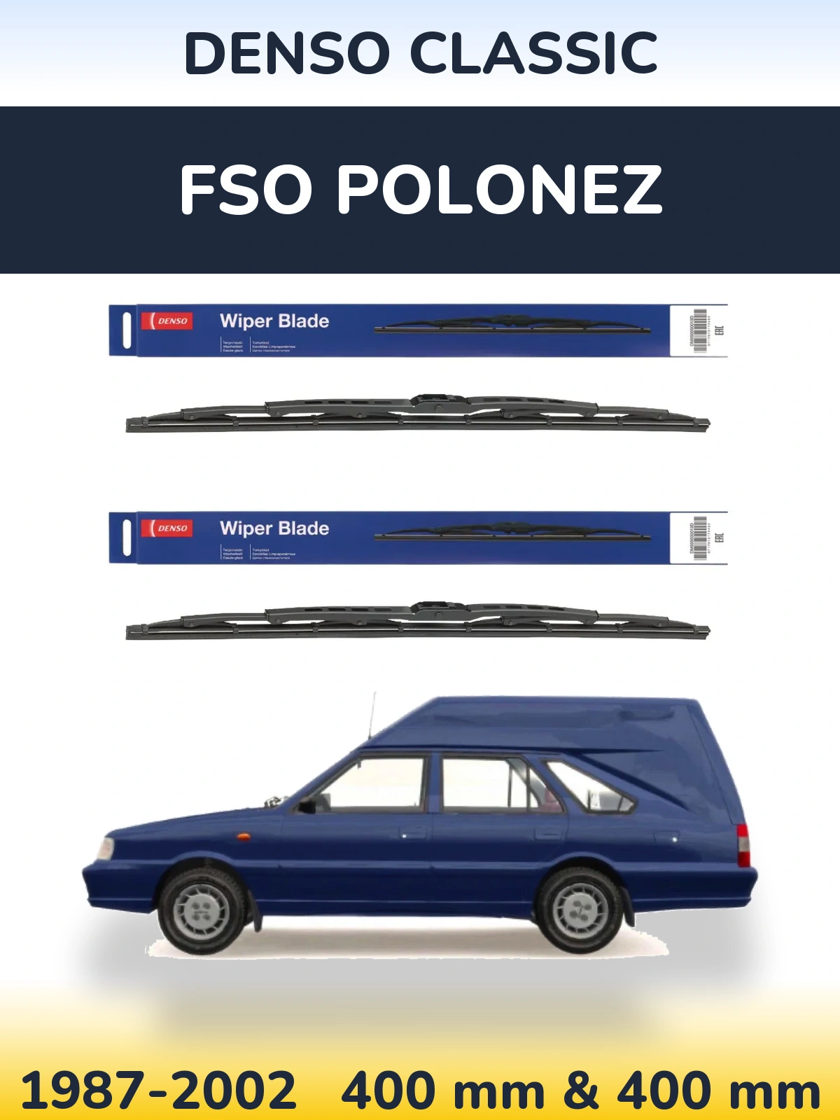 Ștergătoare Denso Classic pentru FSO Polonez