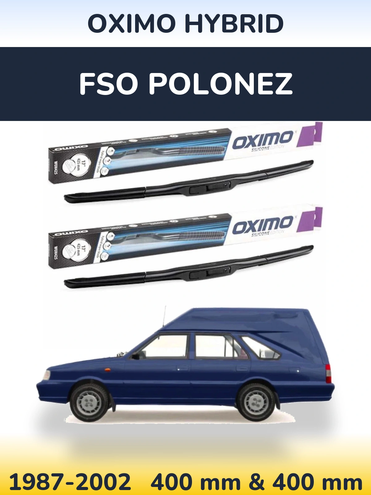 Ștergătoare Oximo Hybrid pentru FSO Polonez