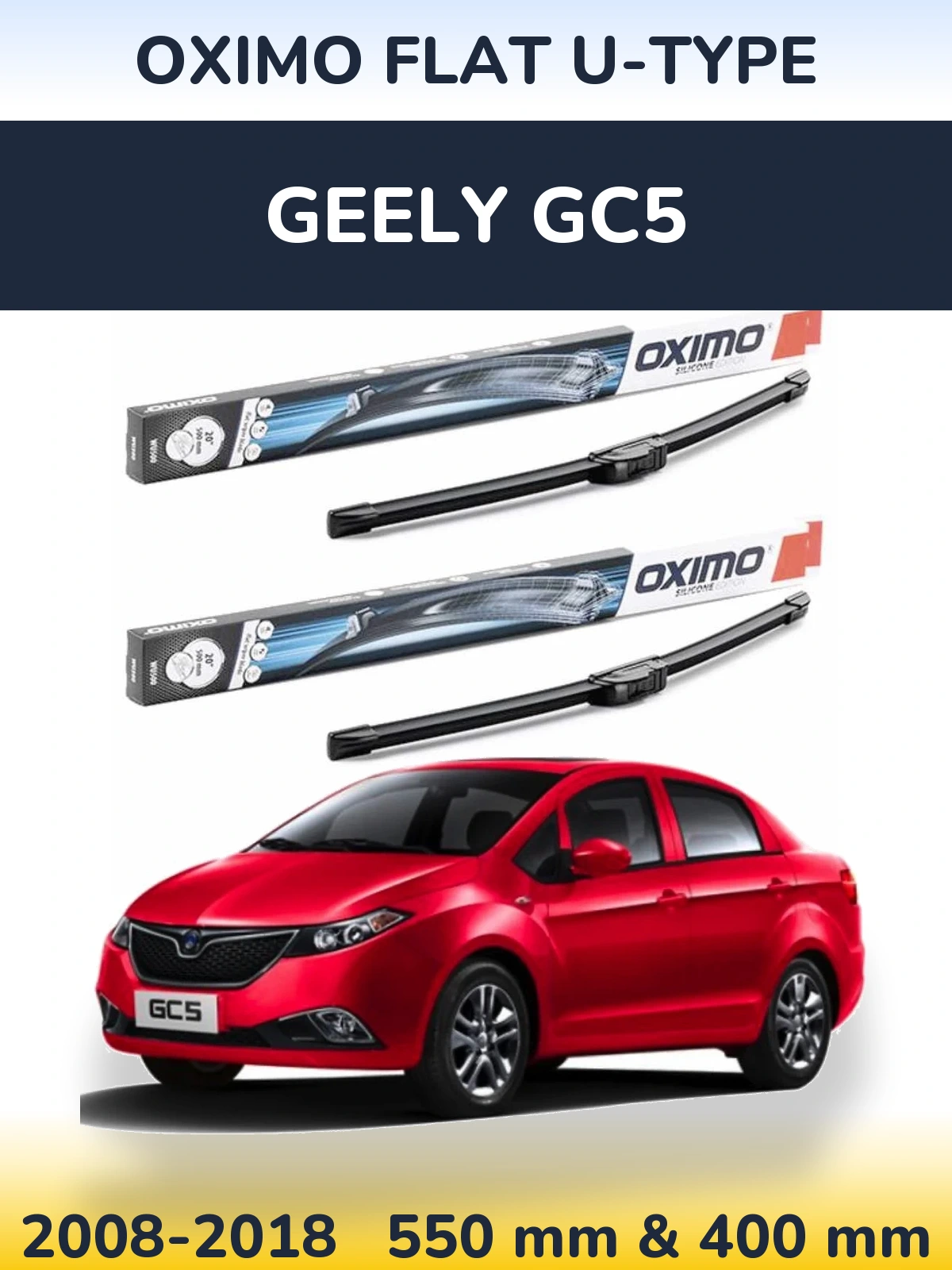 Ștergătoare Oximo Flat U-type pentru Geely GC5