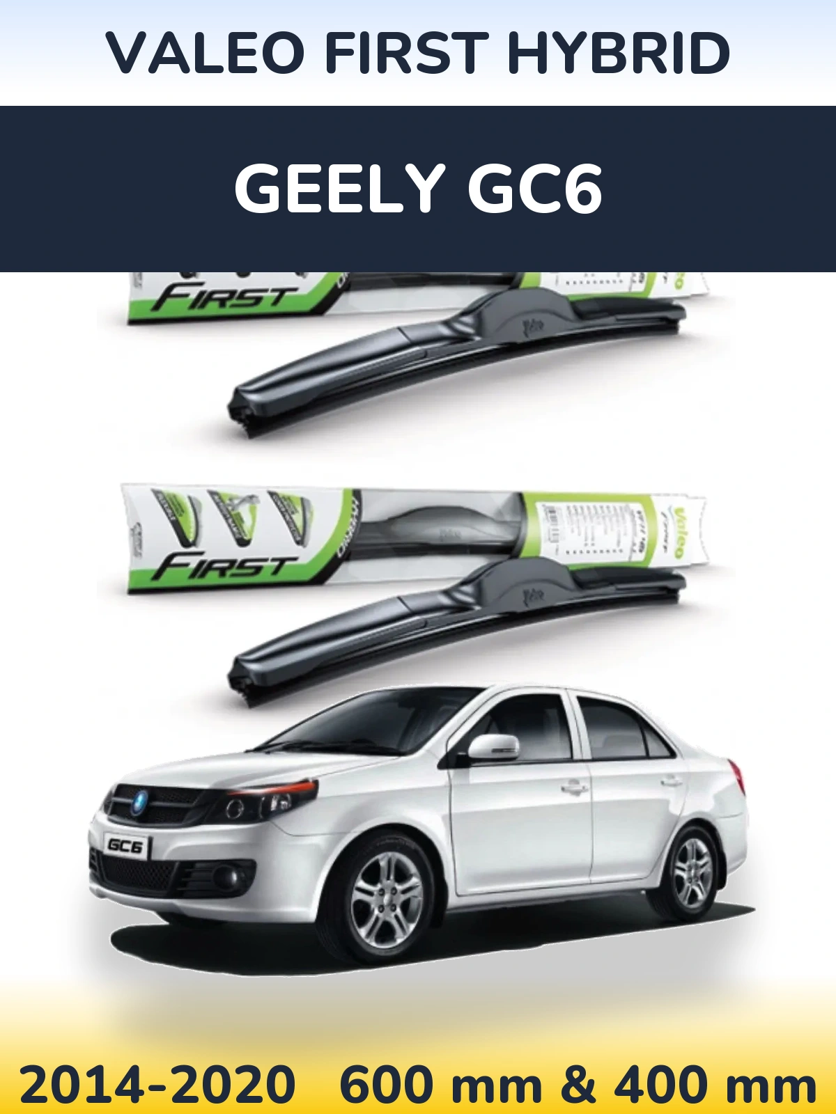 Ștergătoare Valeo First Hybrid pentru Geely GC6