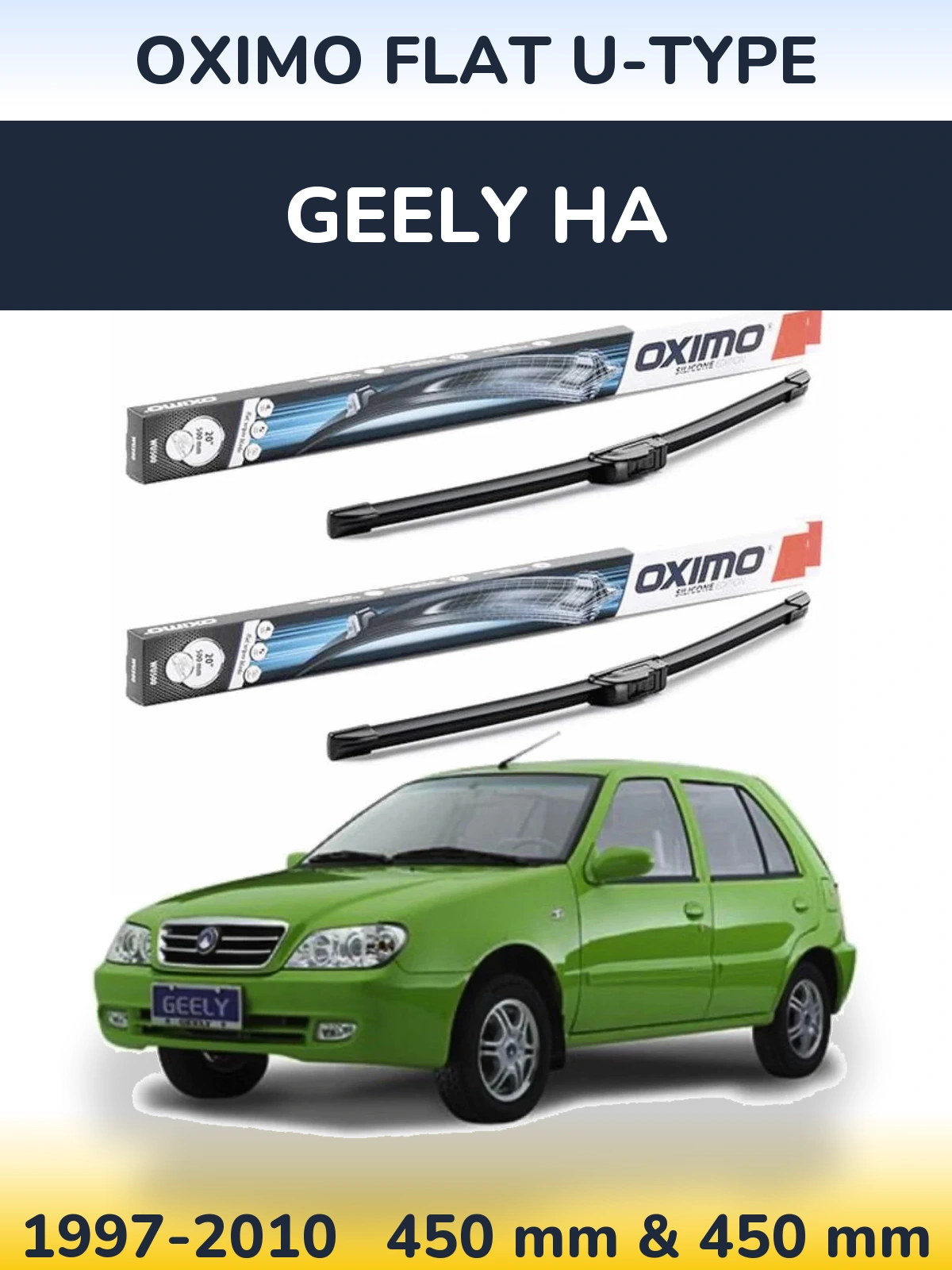 Ștergătoare Oximo Flat U-type pentru Geely HA