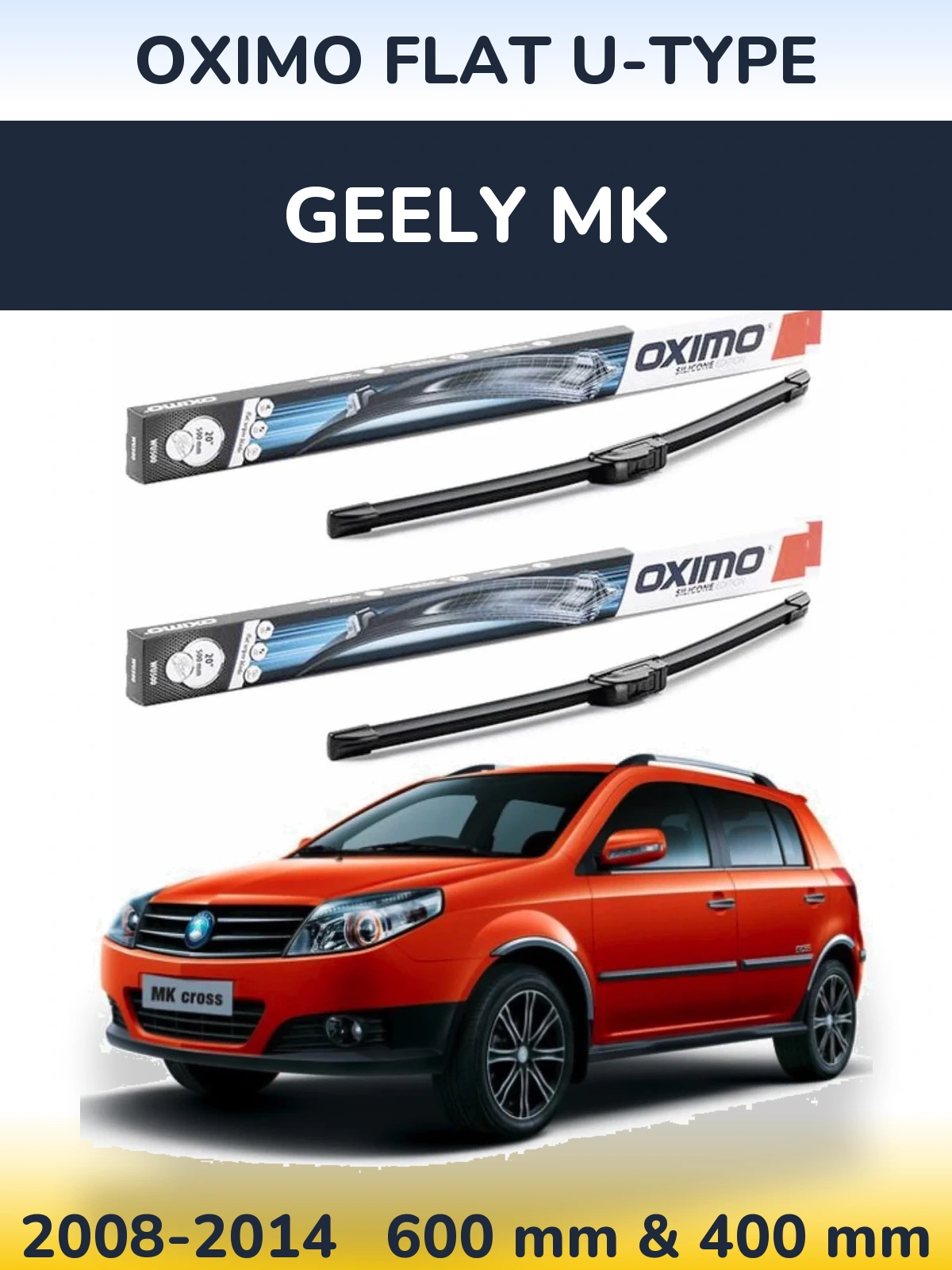 Ștergătoare Oximo Flat U-type pentru Geely MK
