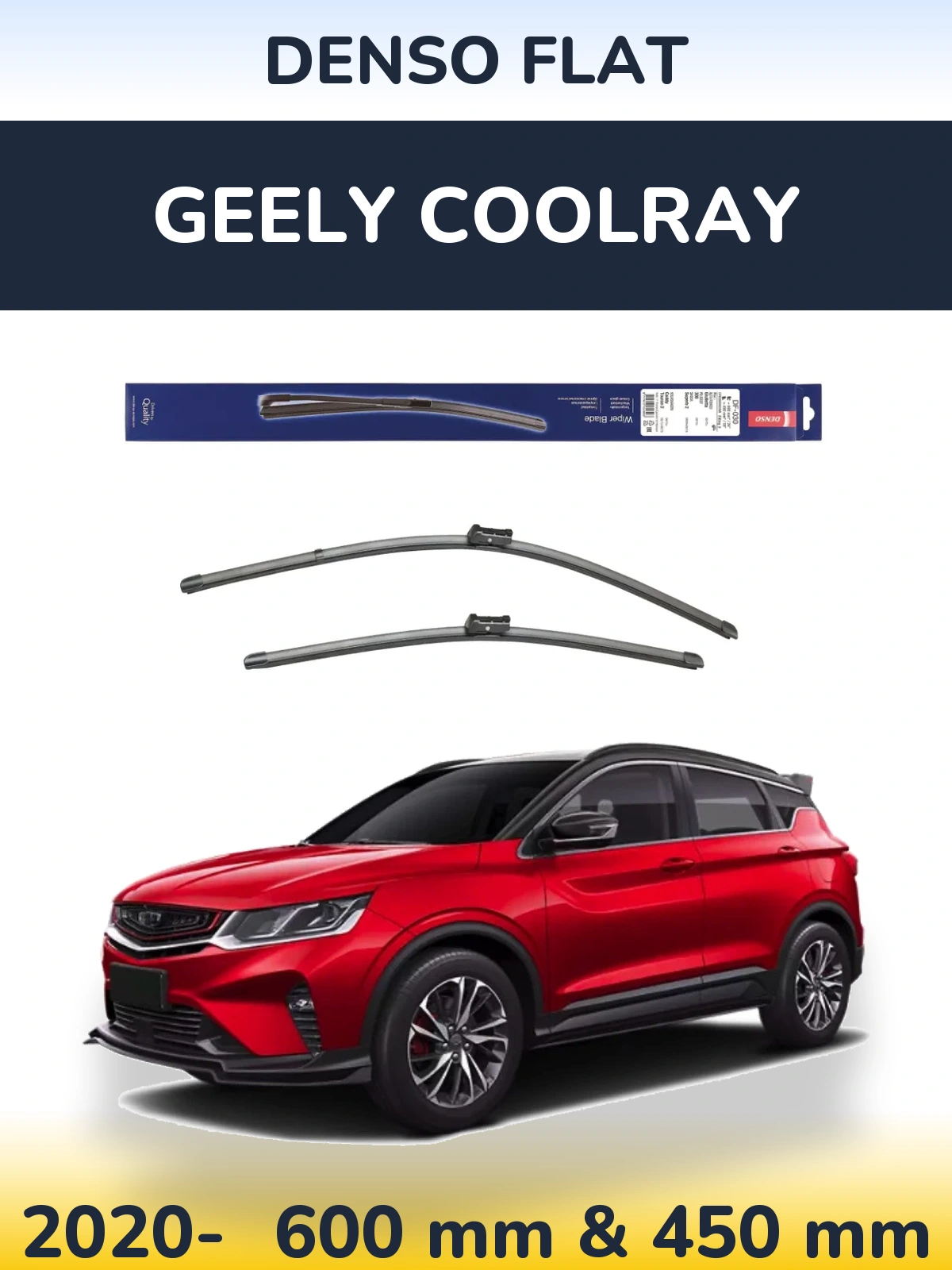 Ștergătoare Denso Flat pentru Geely Coolray