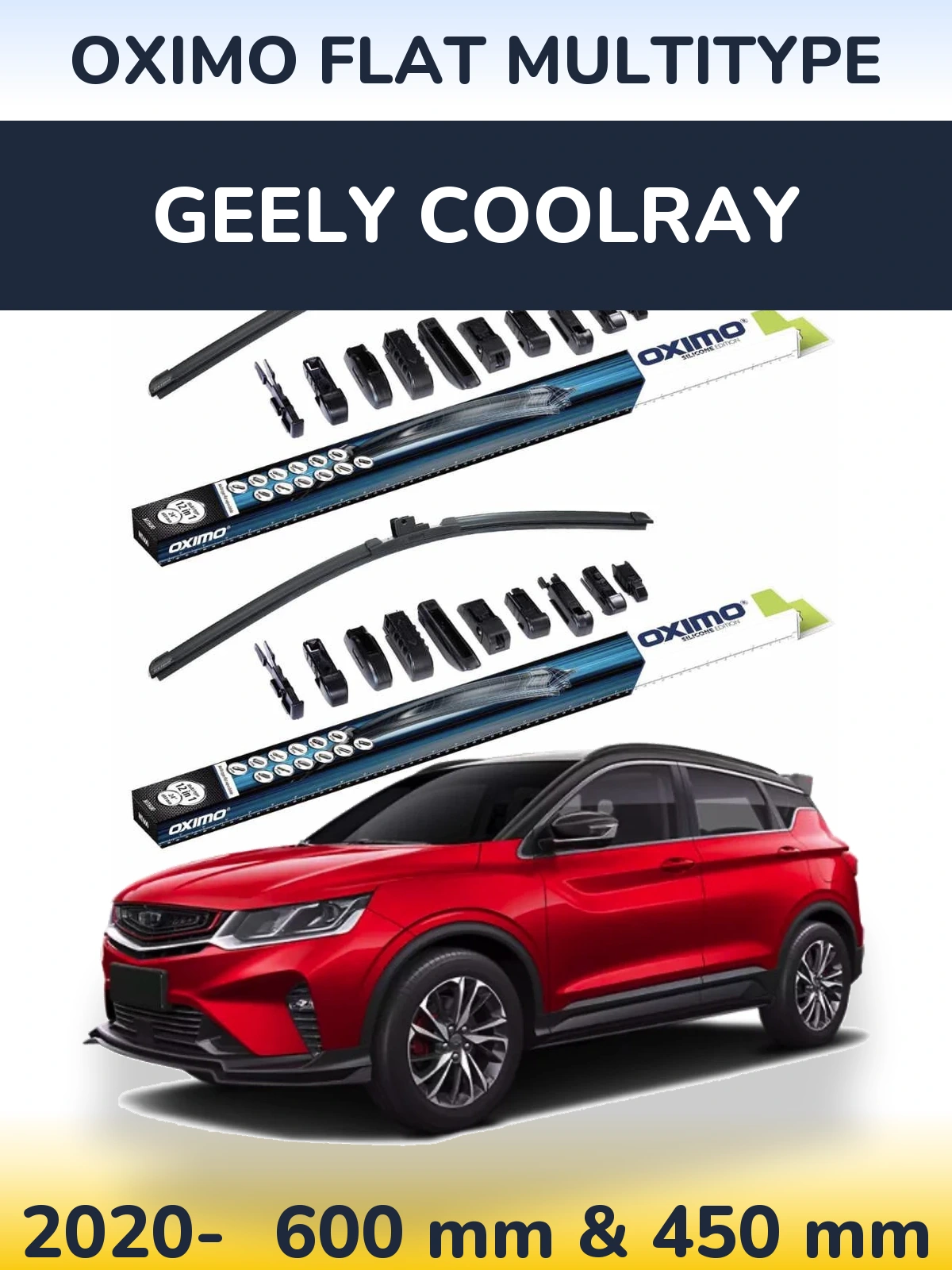 Ștergătoare Oximo Flat MultiTipe pentru Geely Coolray