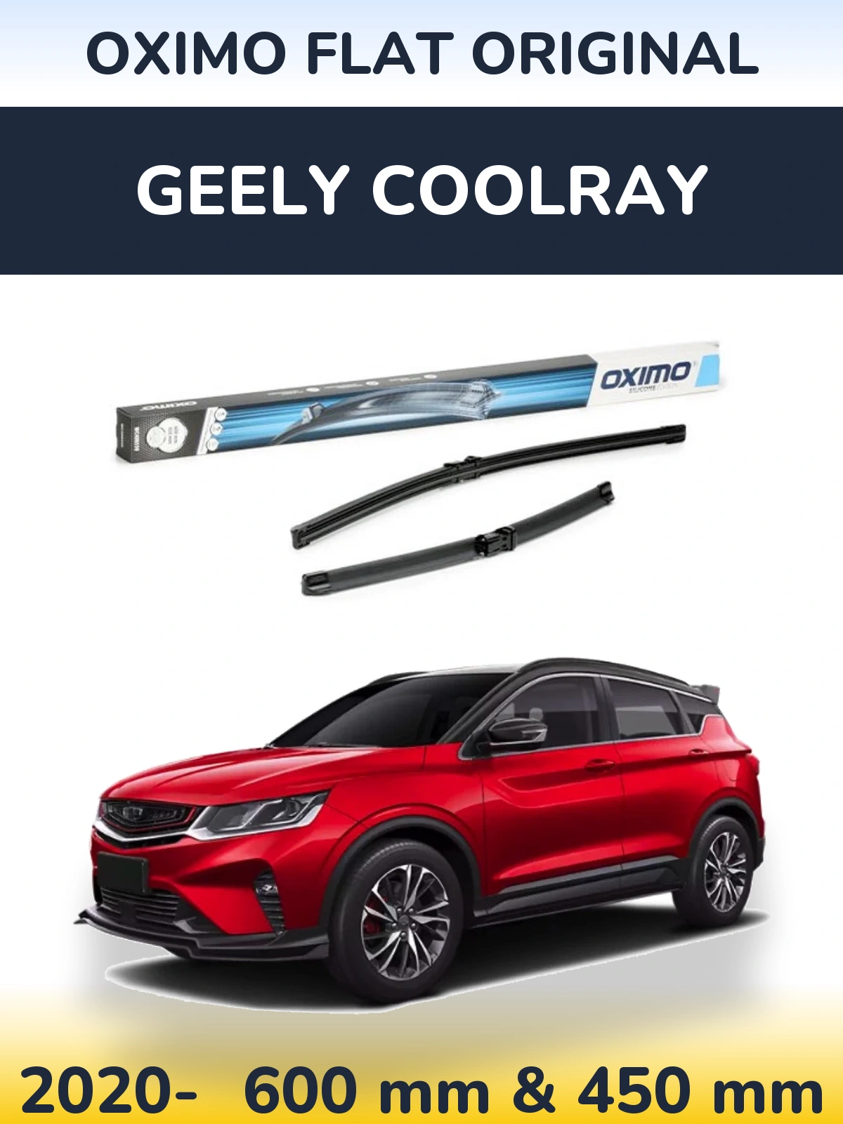 Ștergătoare Oximo Flat Original pentru Geely Coolray
