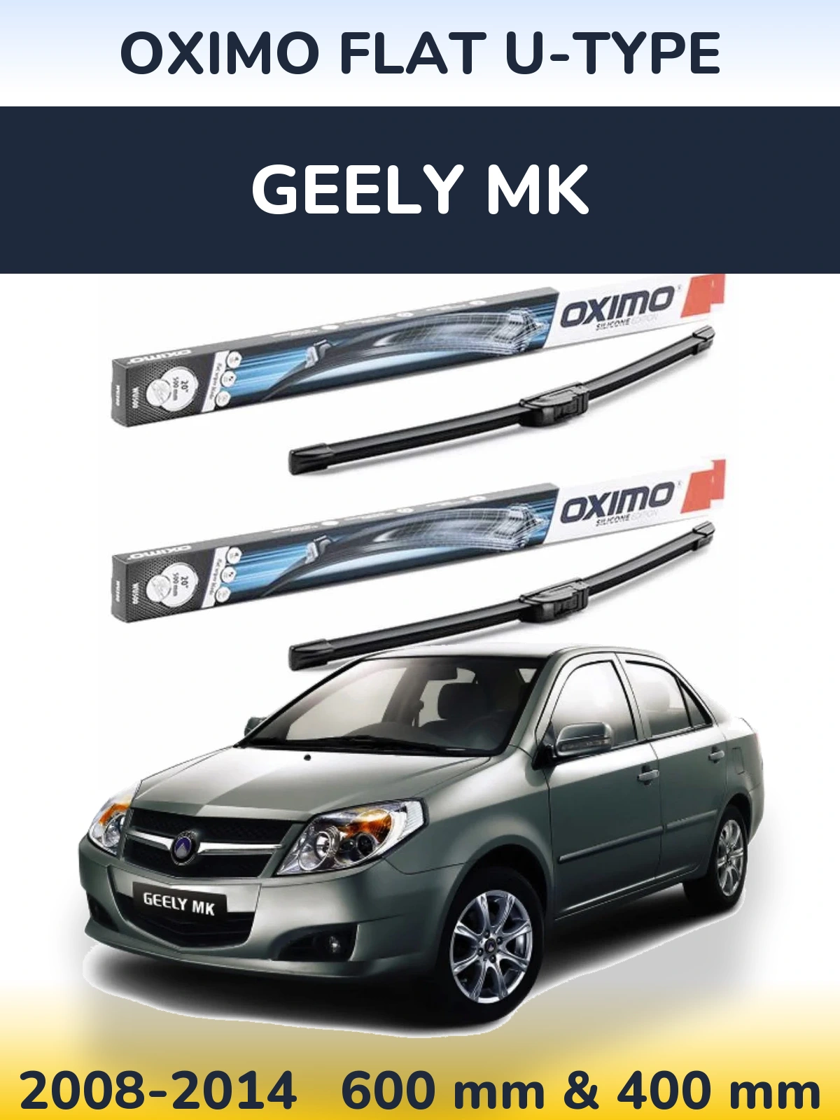 Ștergătoare Oximo Flat U-type pentru Geely MK