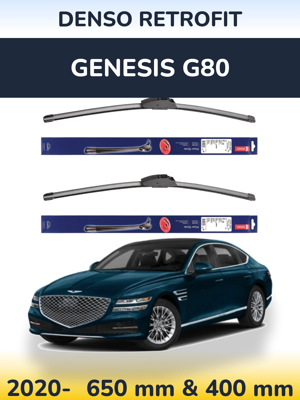 Ștergătoare Denso Retrofit pentru Genesis G80