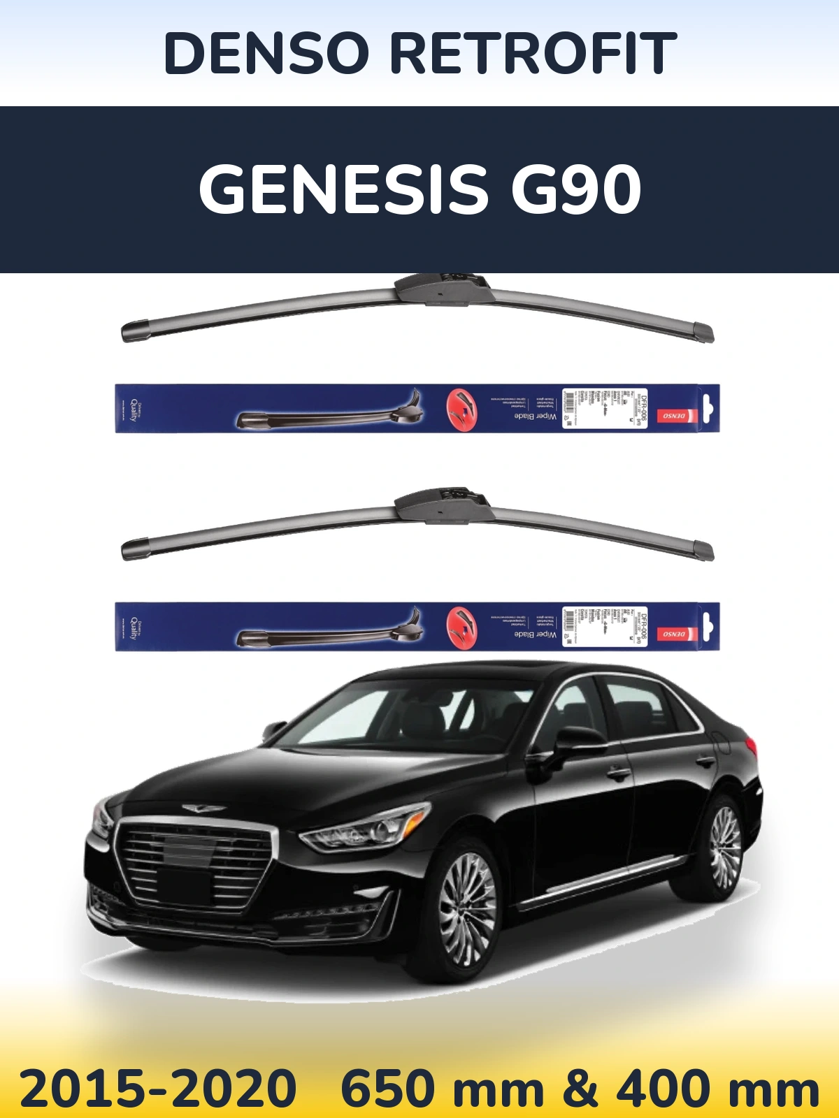 Ștergătoare Denso Retrofit pentru Genesis G90