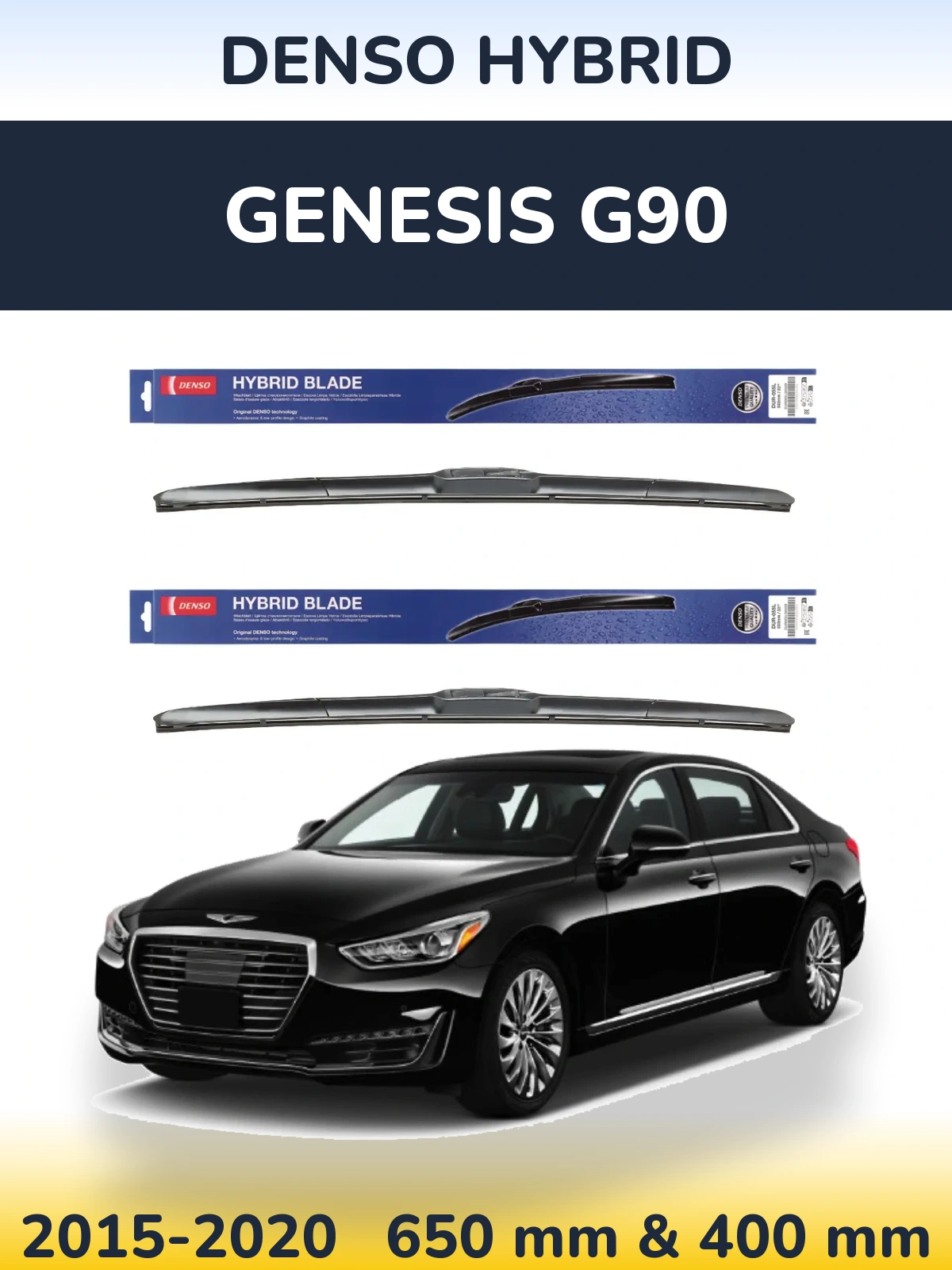 Ștergătoare Denso Hybrid pentru Genesis G90