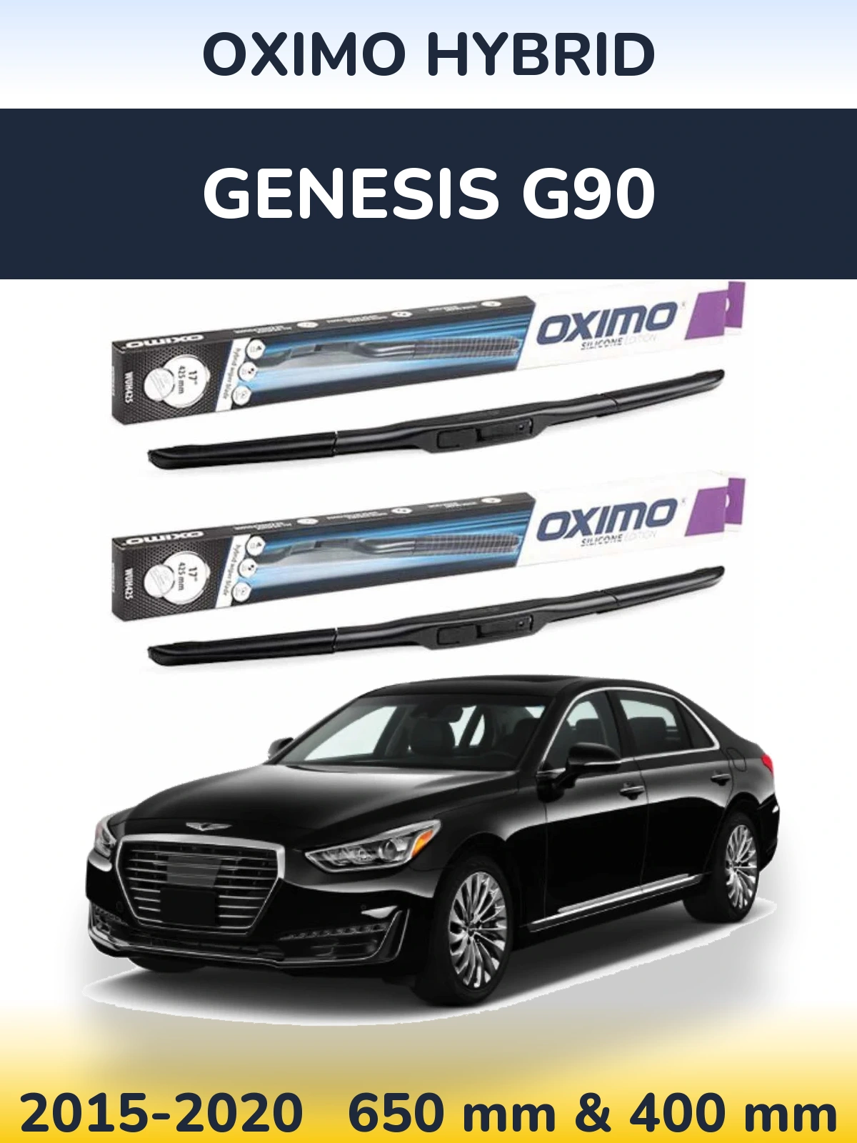Ștergătoare Oximo Hybrid pentru Genesis G90
