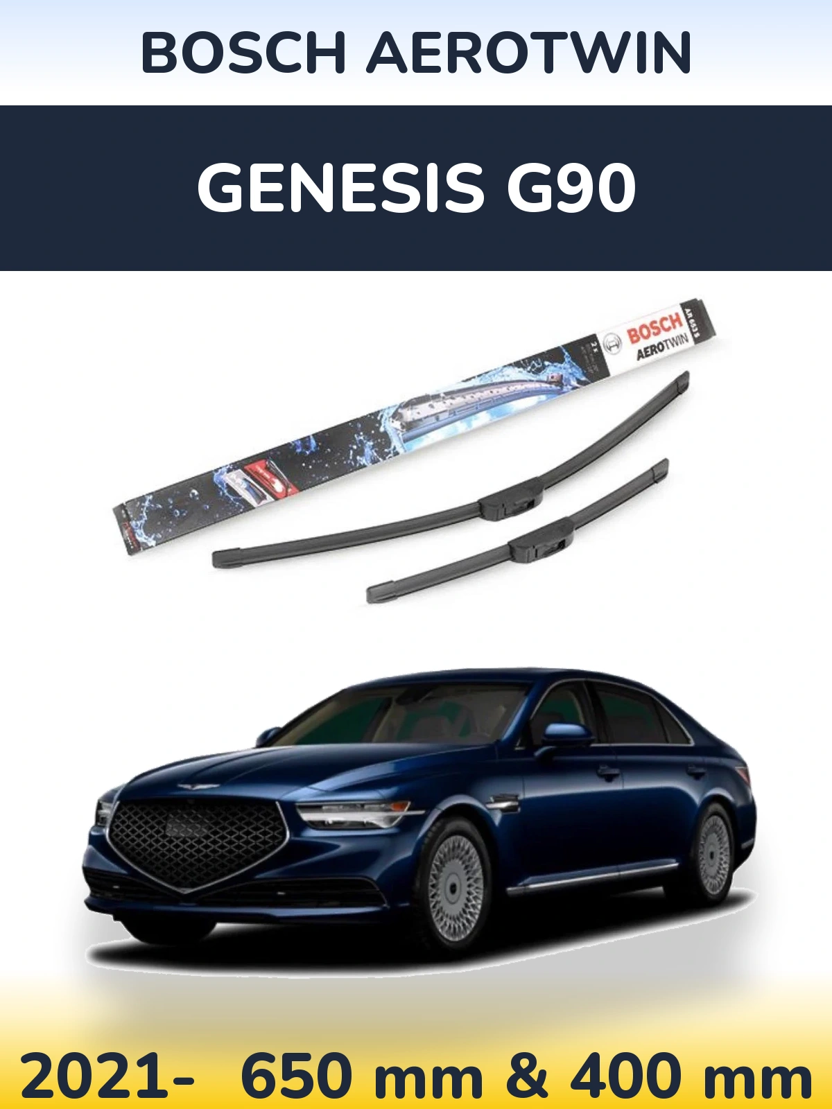 Ștergătoare BOSCH AeroTwin pentru Genesis G90