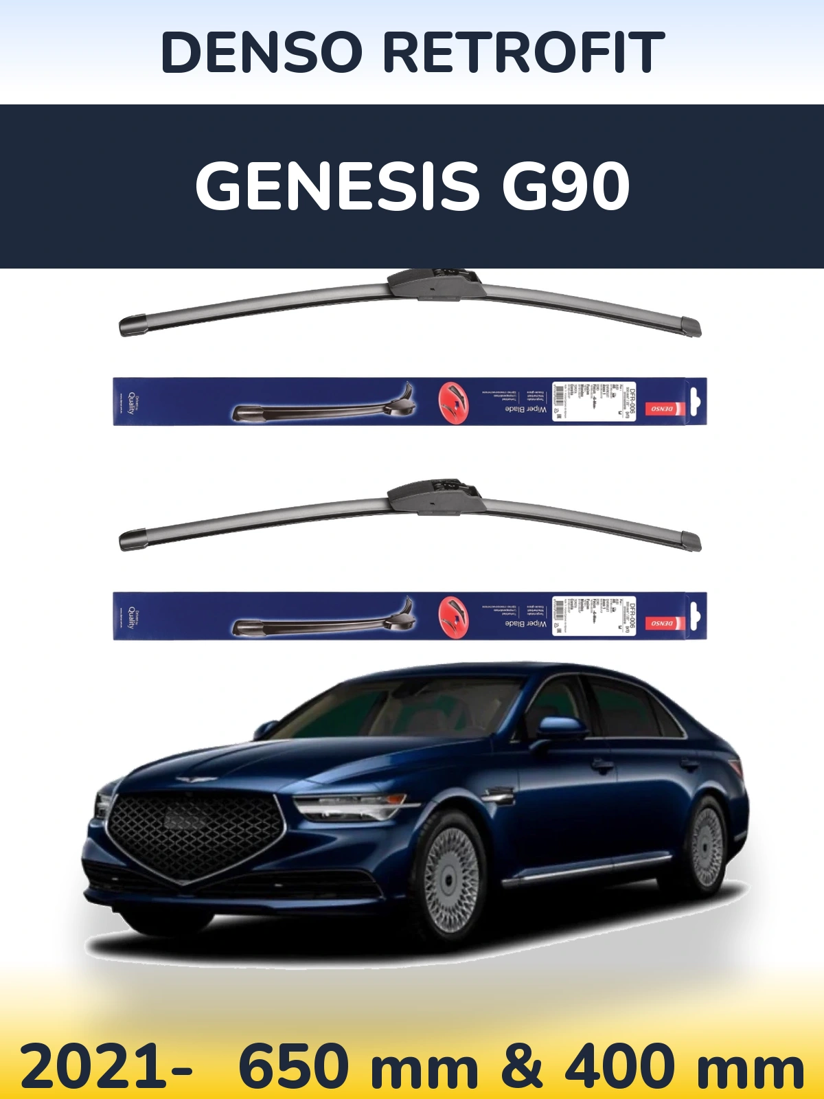 Ștergătoare Denso Retrofit pentru Genesis G90