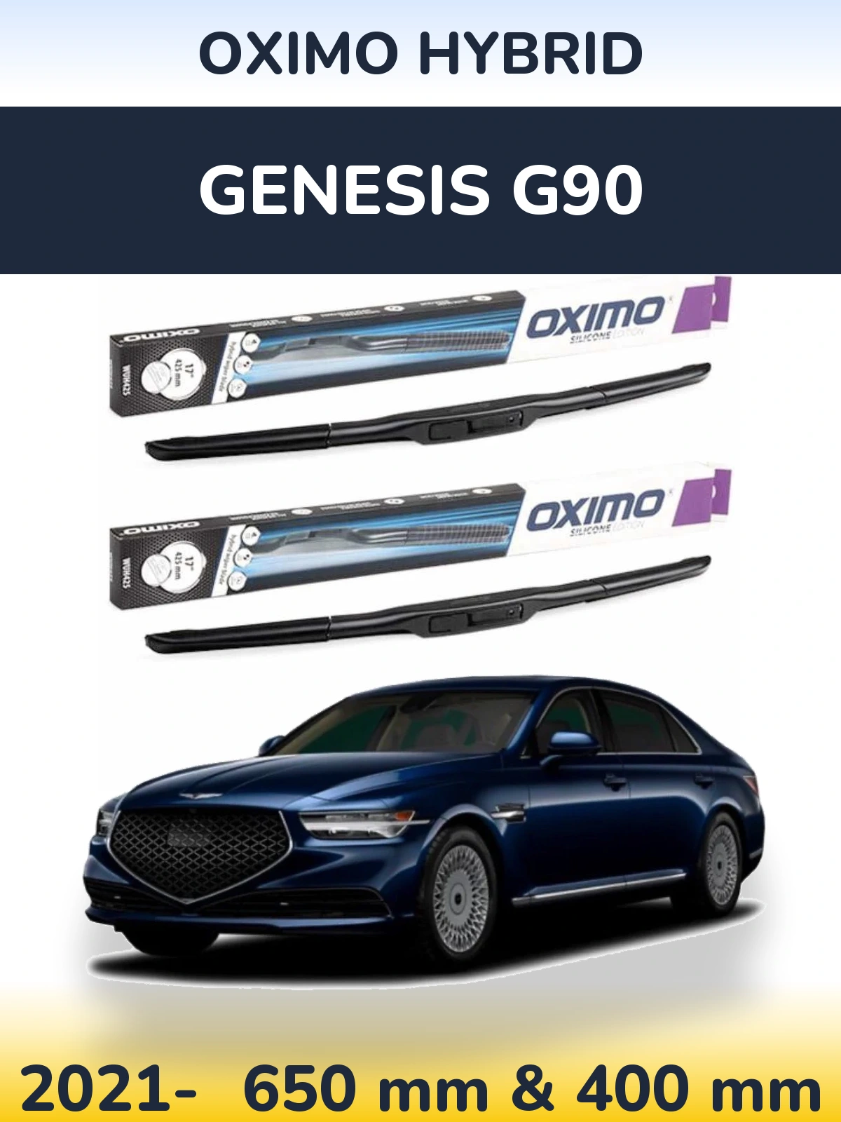 Ștergătoare Oximo Hybrid pentru Genesis G90