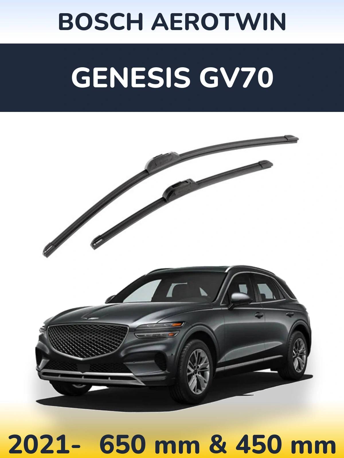 Ștergătoare BOSCH AeroTwin pentru Genesis GV70