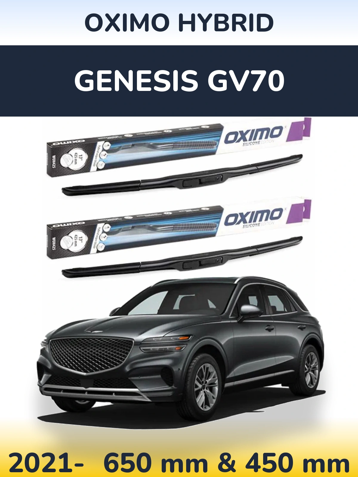 Ștergătoare Oximo Hybrid pentru Genesis GV70