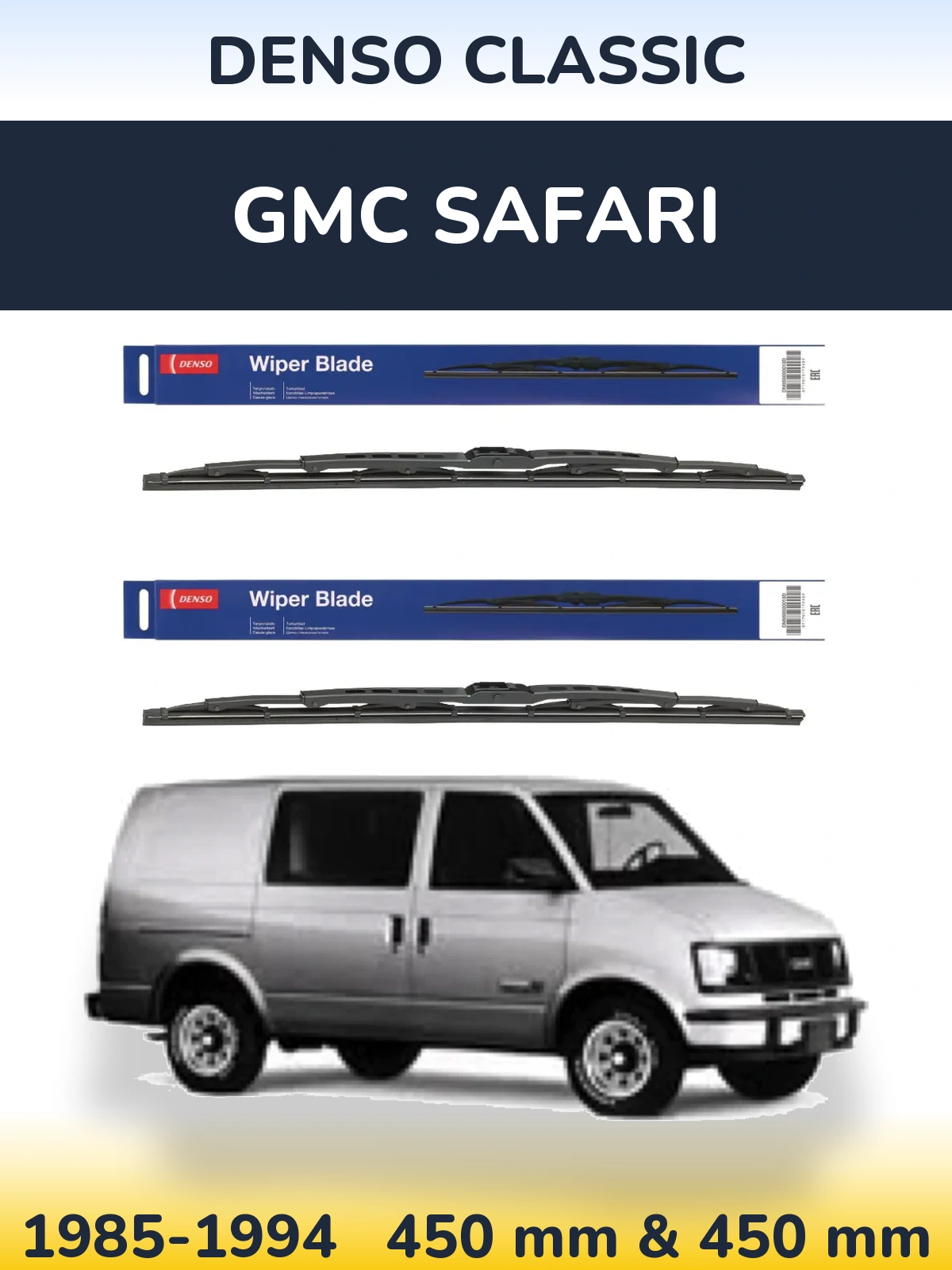 Ștergătoare Denso Classic pentru GMC Safari