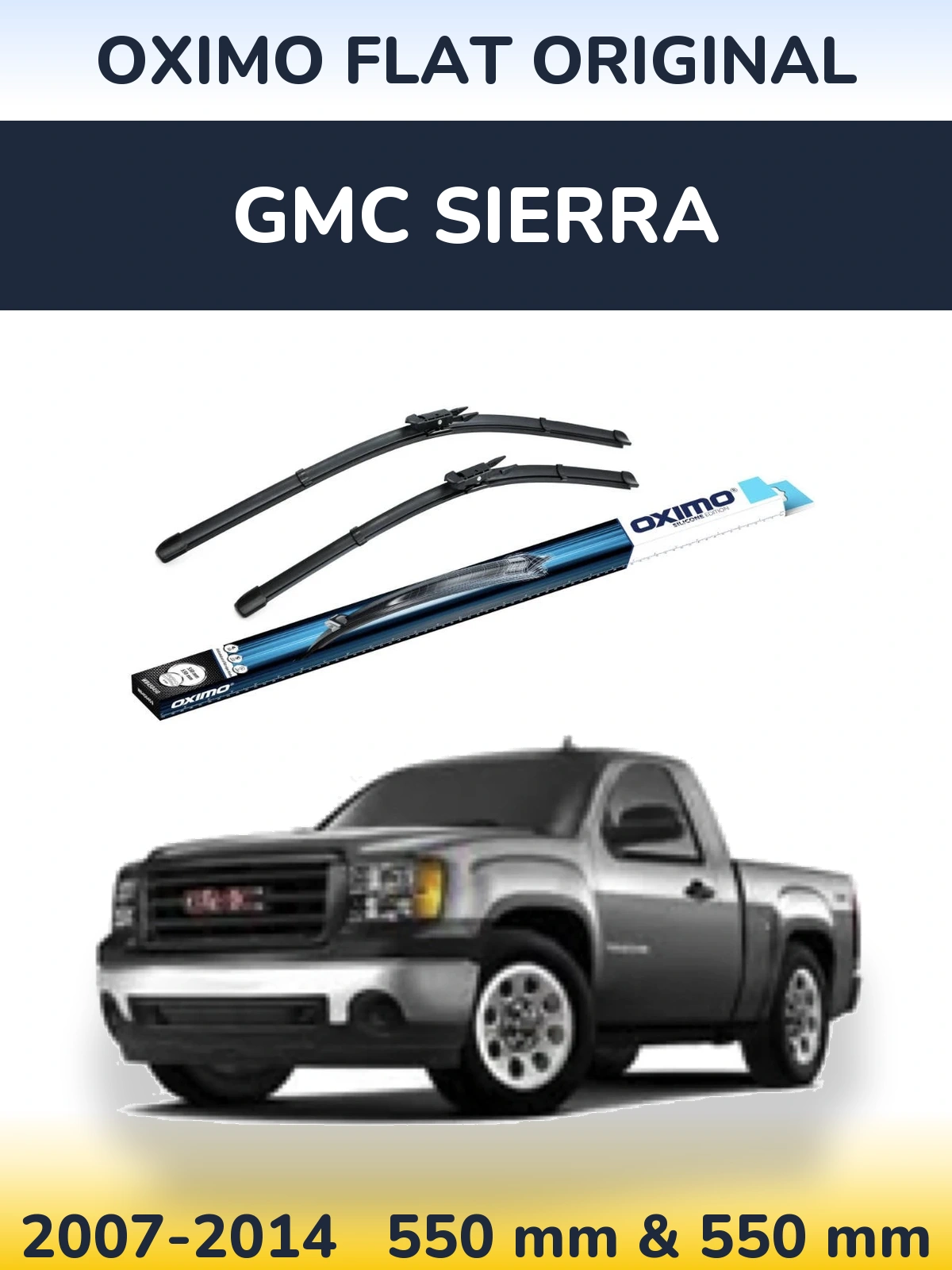 Ștergătoare Oximo Flat Original pentru GMC Sierra