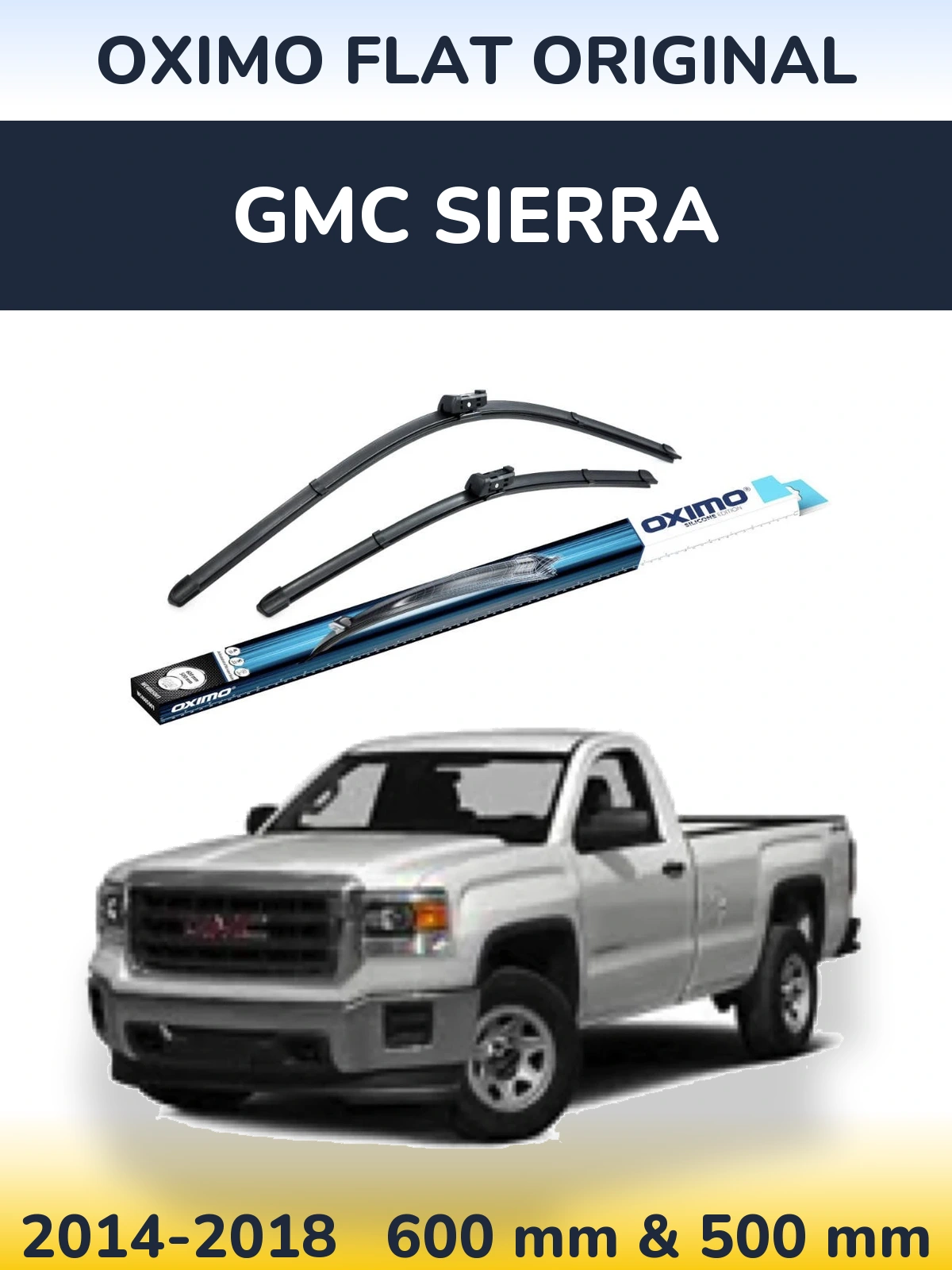 Ștergătoare Oximo Flat Original pentru GMC Sierra