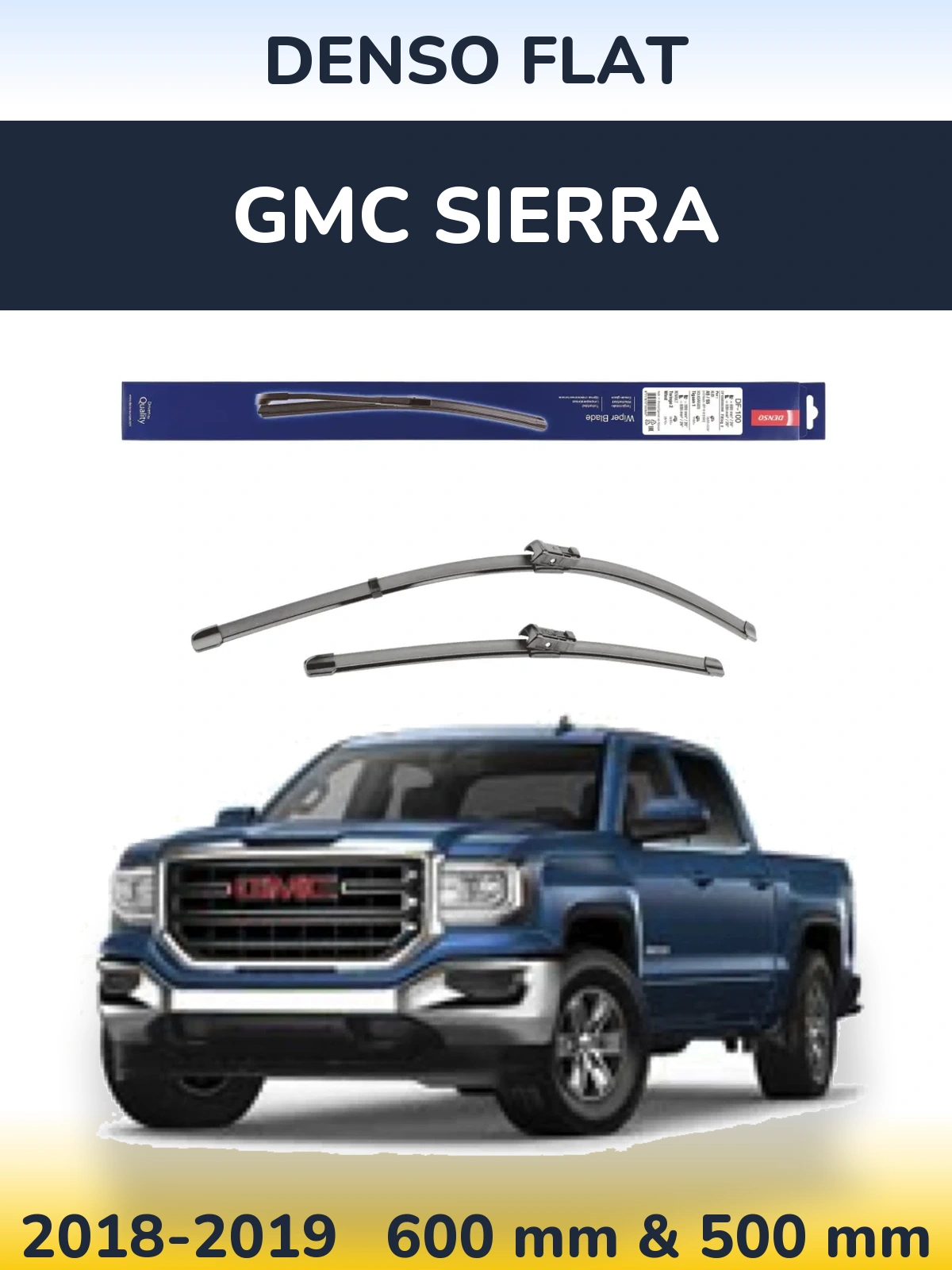 Ștergătoare Denso Flat pentru GMC Sierra