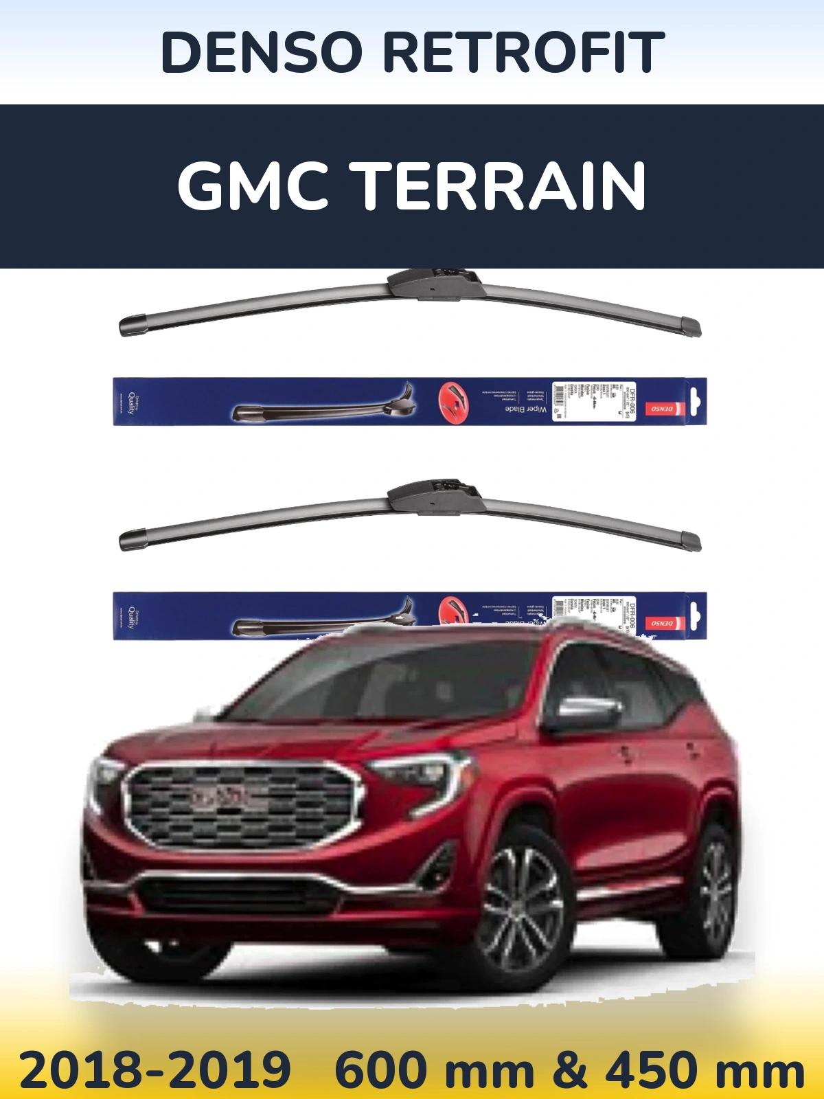 Ștergătoare Denso Retrofit pentru GMC Terrain