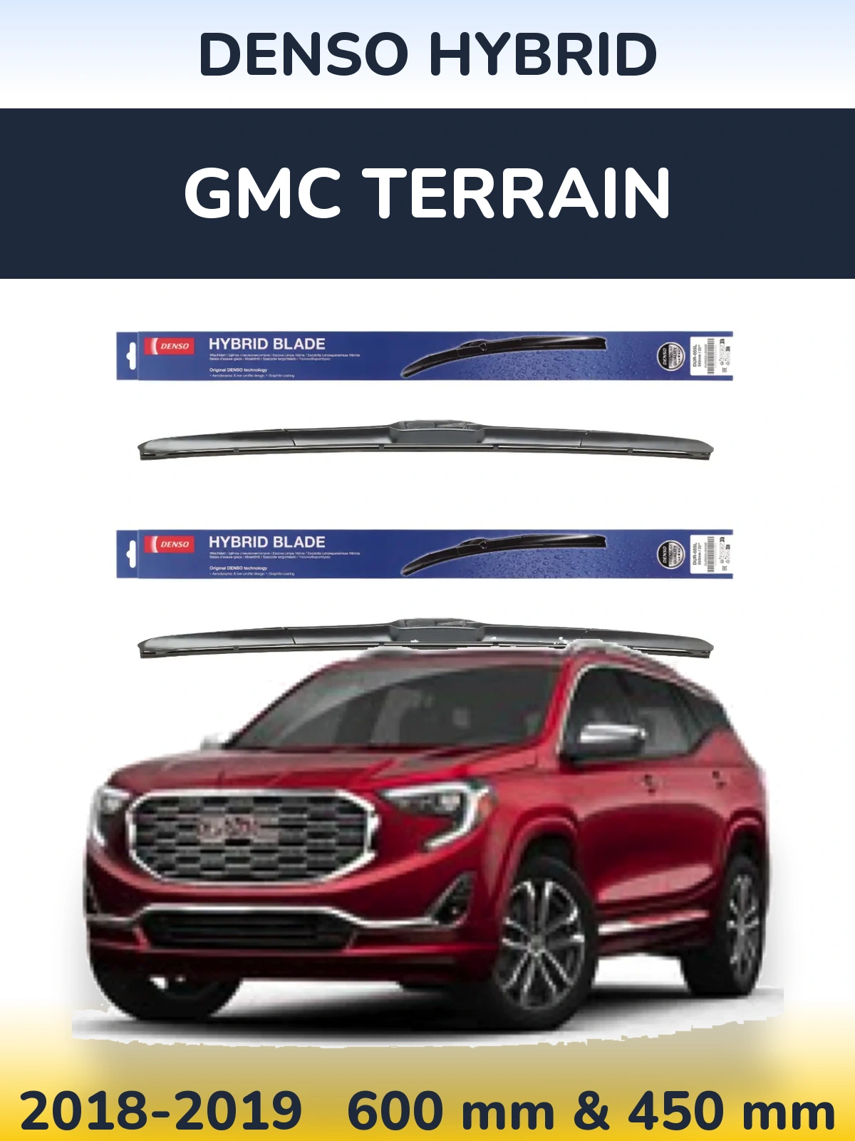 Ștergătoare Denso Hybrid pentru GMC Terrain