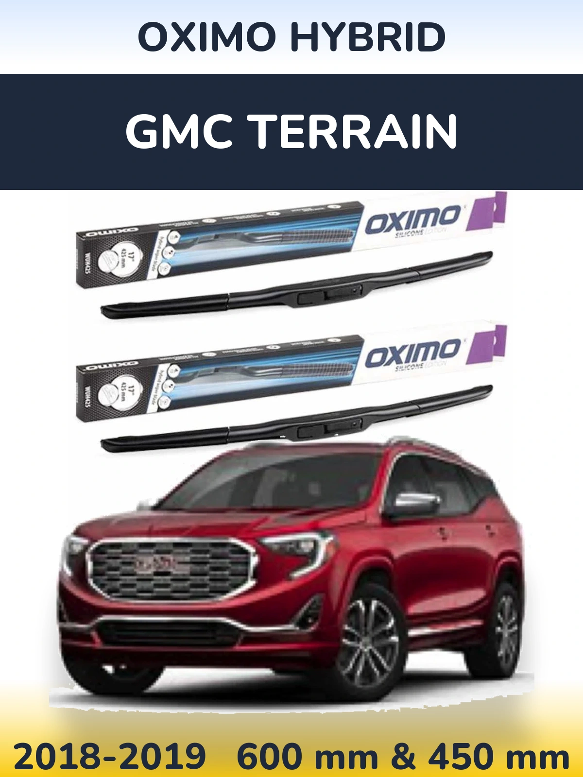 Ștergătoare Oximo Hybrid pentru GMC Terrain