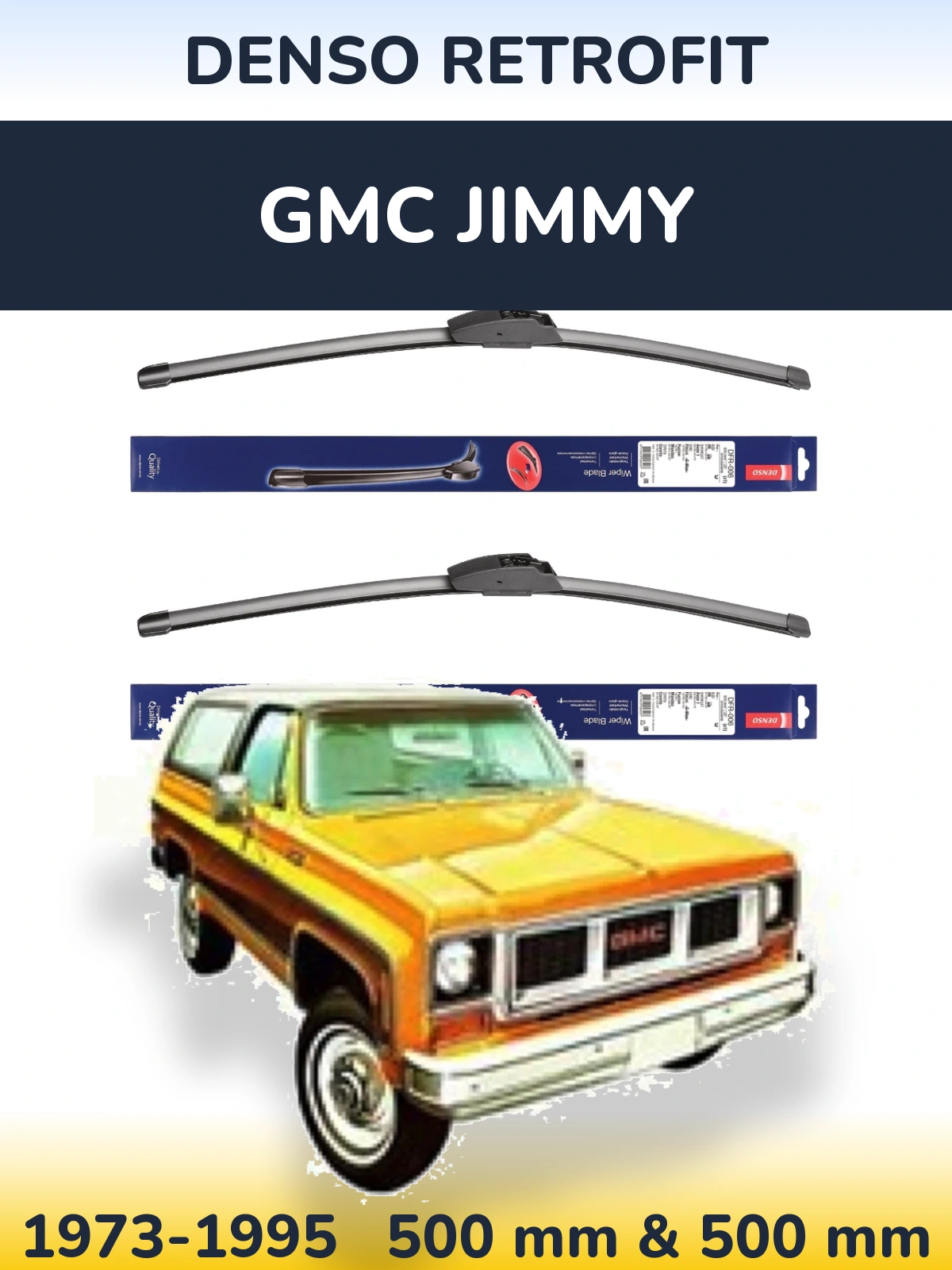 Ștergătoare Denso Retrofit pentru GMC Jimmy