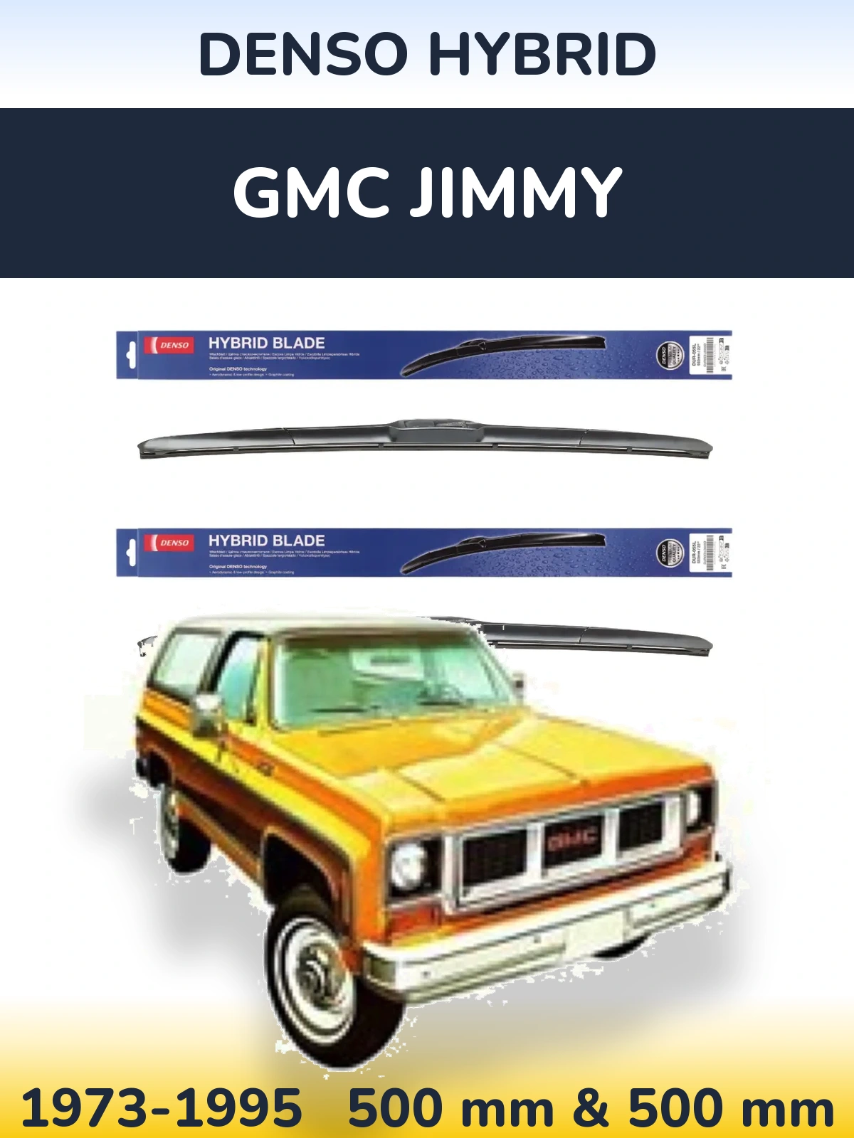 Ștergătoare Denso Hybrid pentru GMC Jimmy