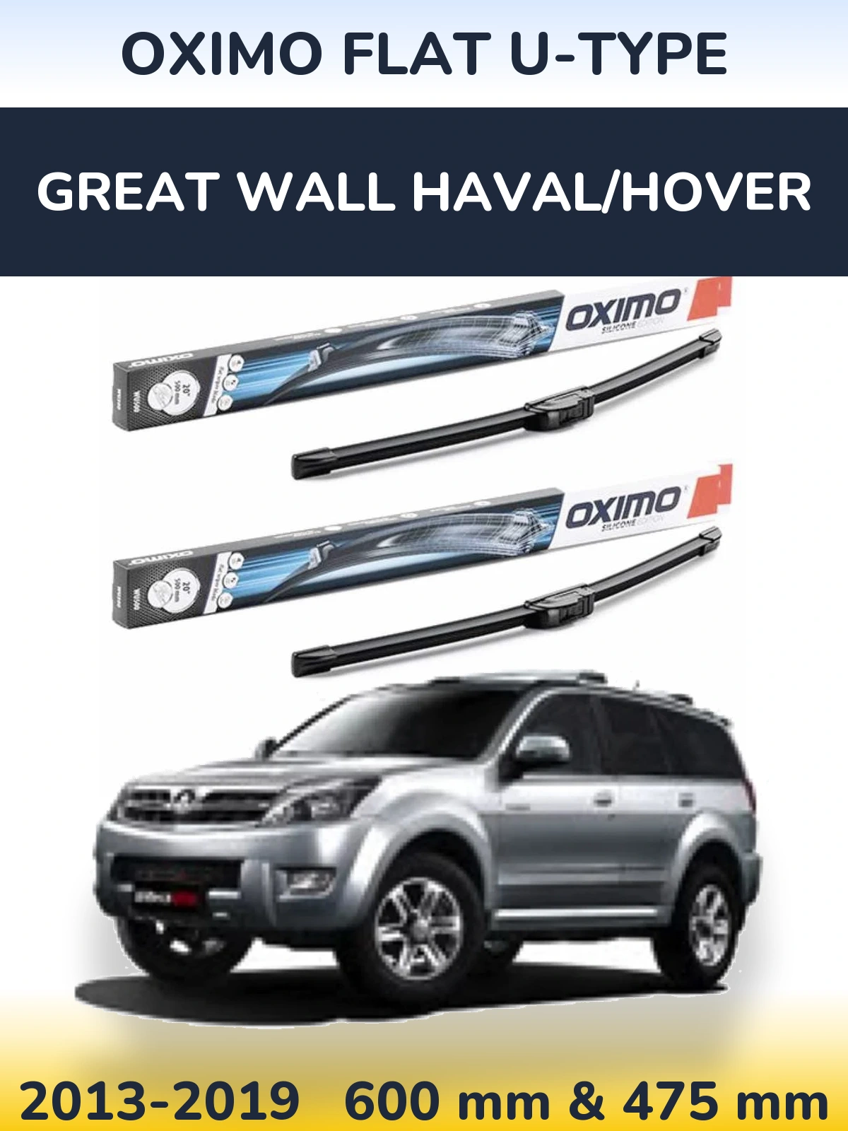 Ștergătoare Oximo Flat U-type pentru Great Wall Haval/Hover