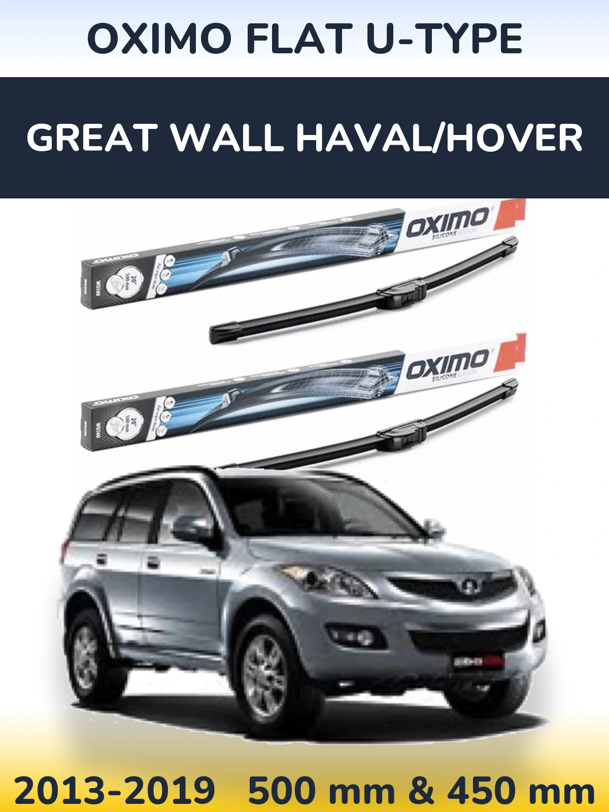 Ștergătoare Oximo Flat U-type pentru Great Wall Haval/Hover