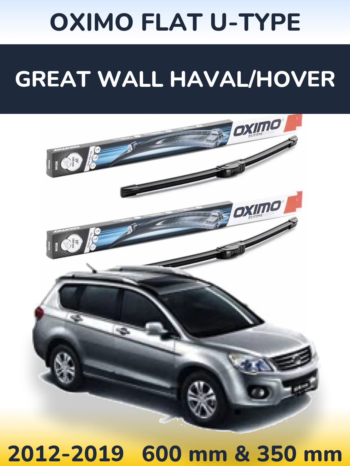Ștergătoare Oximo Flat U-type pentru Great Wall Haval/Hover