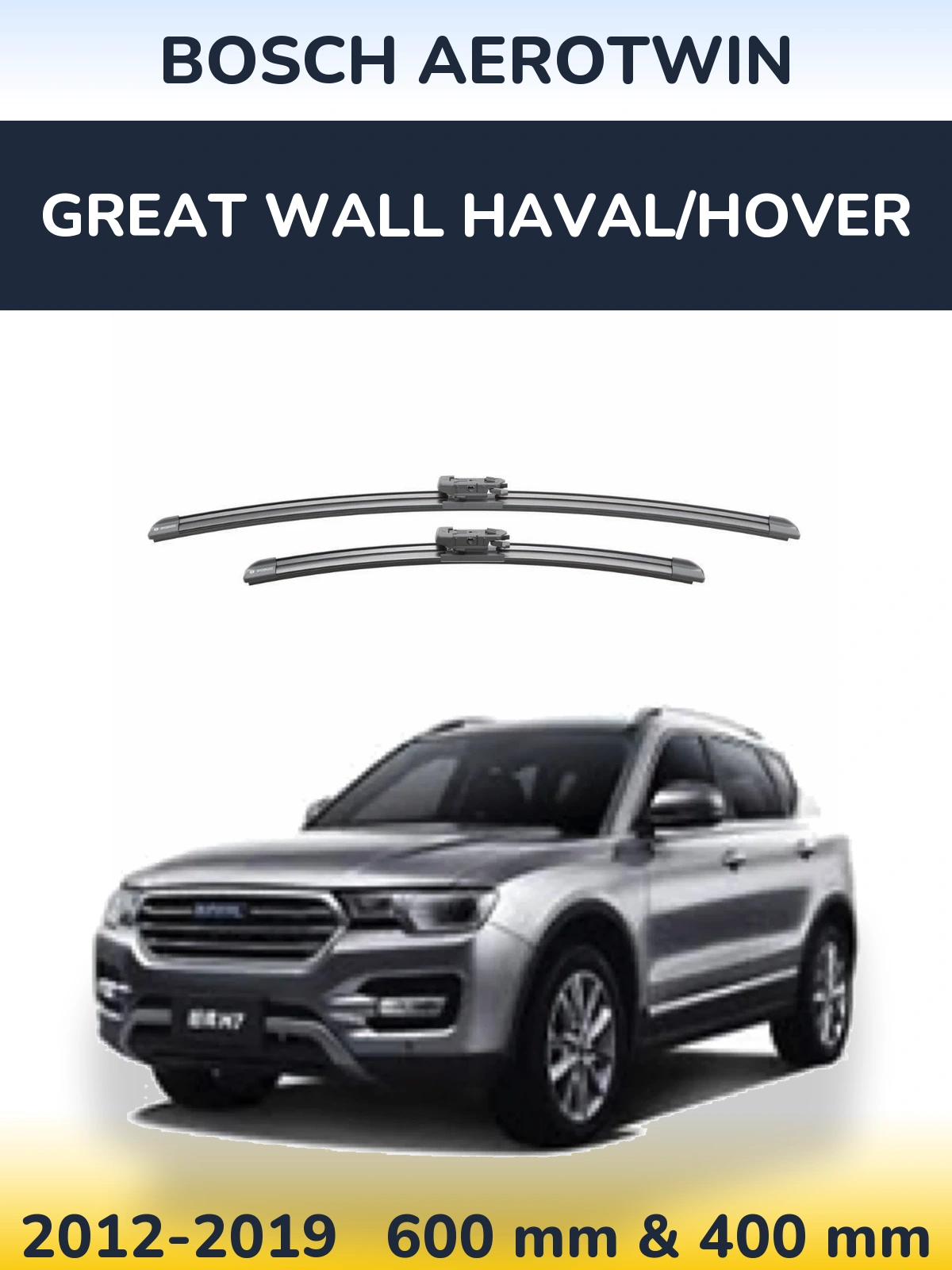 Ștergătoare BOSCH AeroTwin pentru Great Wall Haval/Hover