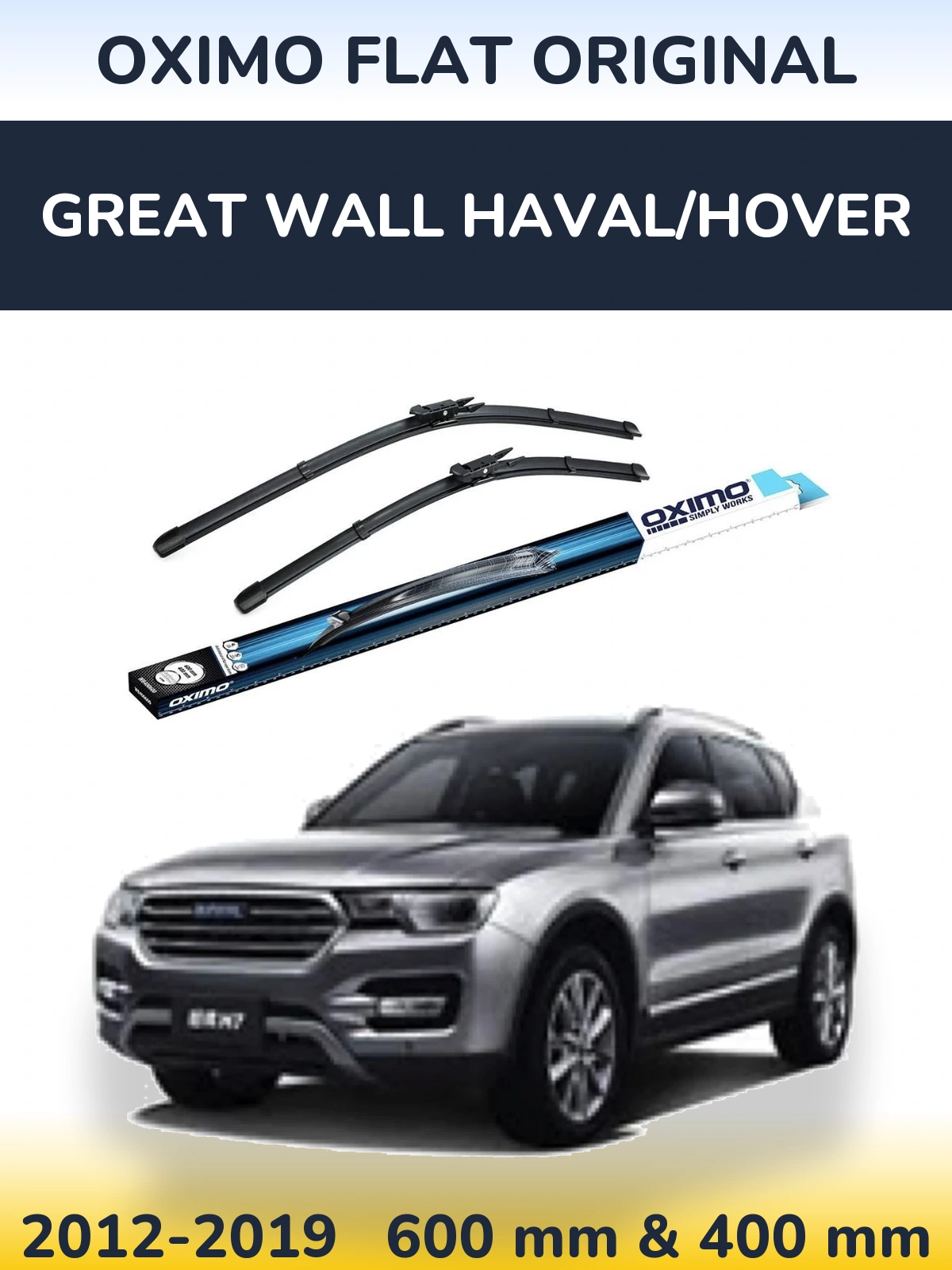 Ștergătoare Oximo Flat Original pentru Great Wall Haval/Hover