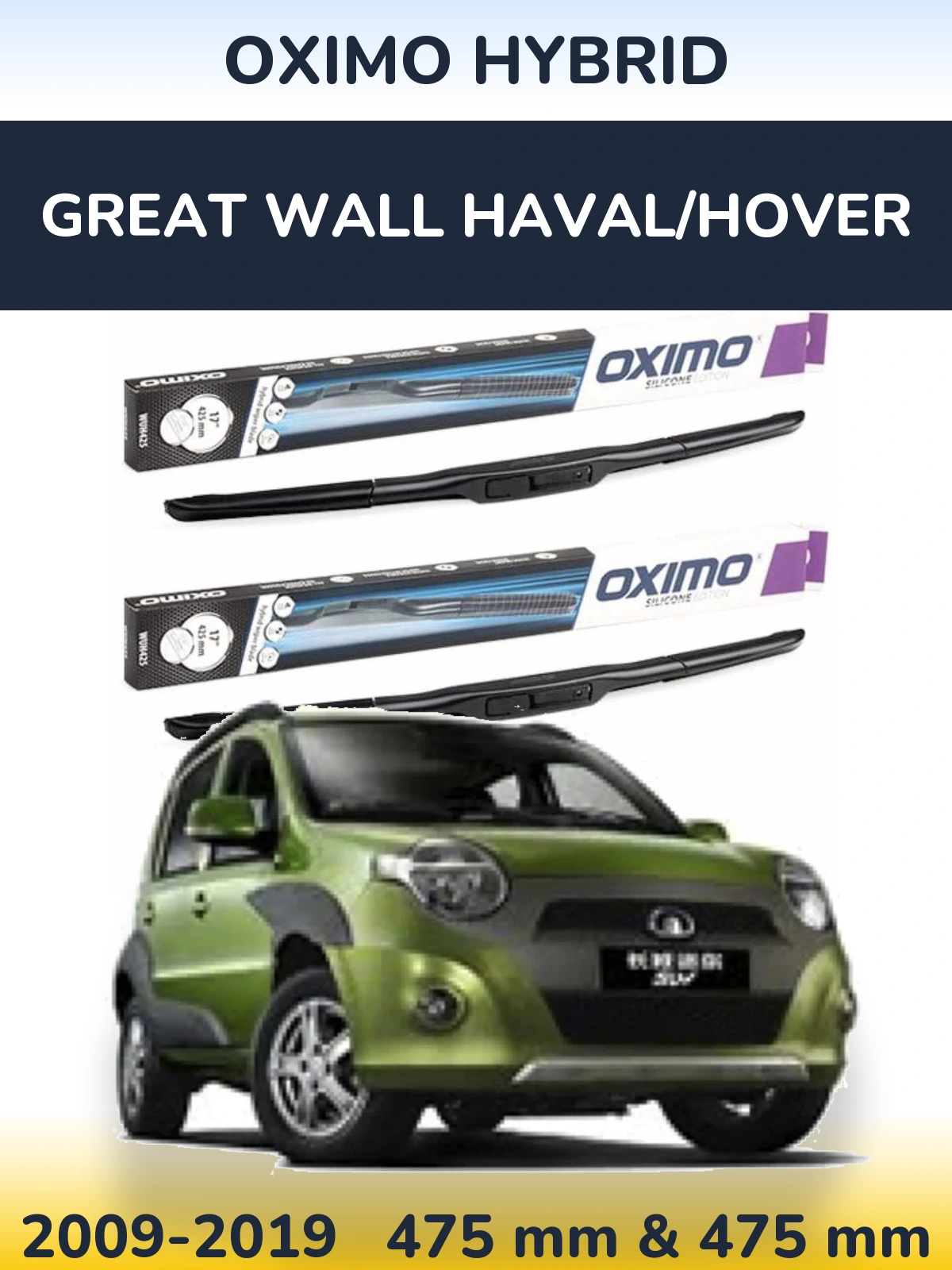 Ștergătoare Oximo Hybrid pentru Great Wall Haval/Hover