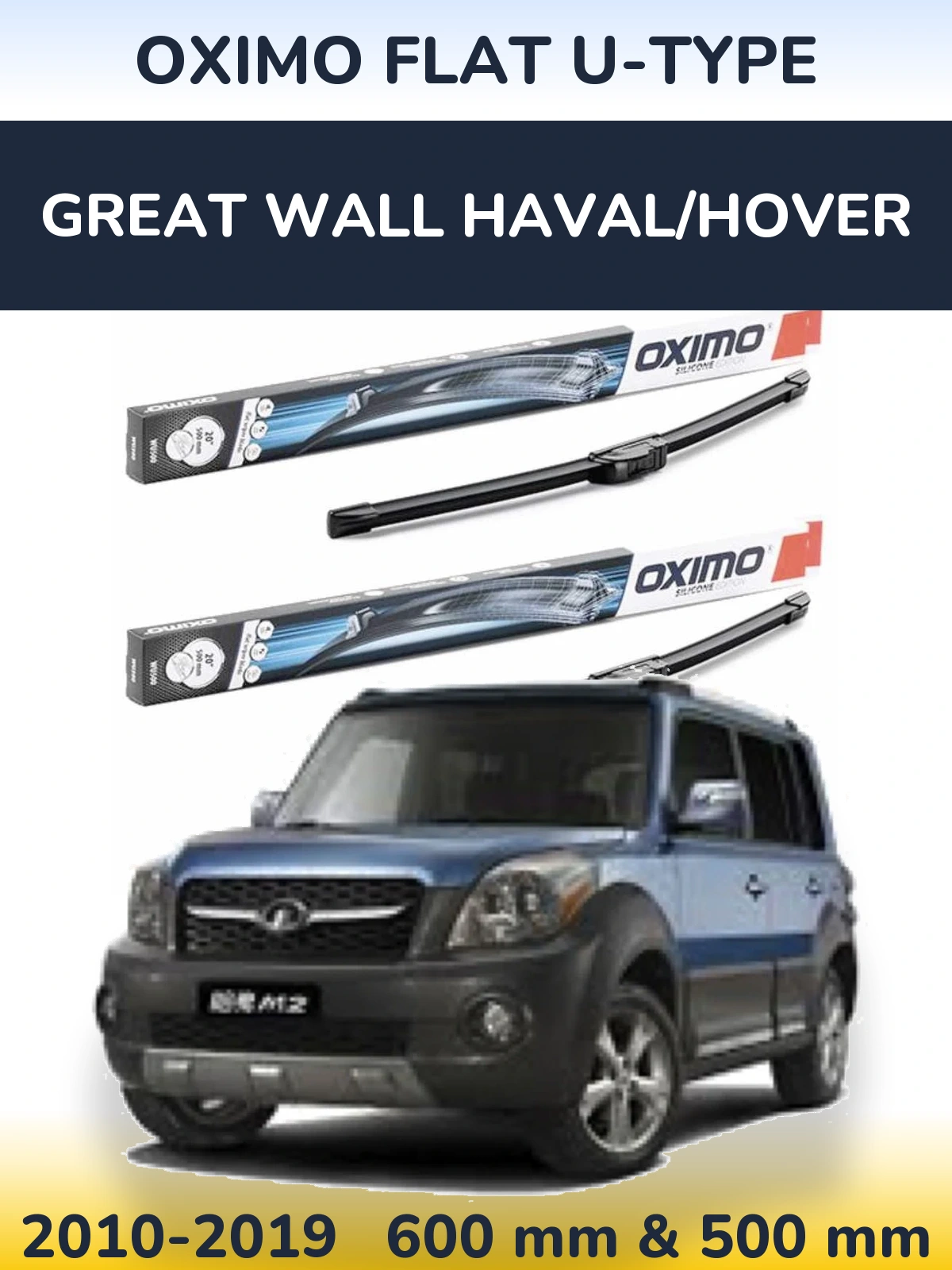 Ștergătoare Oximo Flat U-type pentru Great Wall Haval/Hover