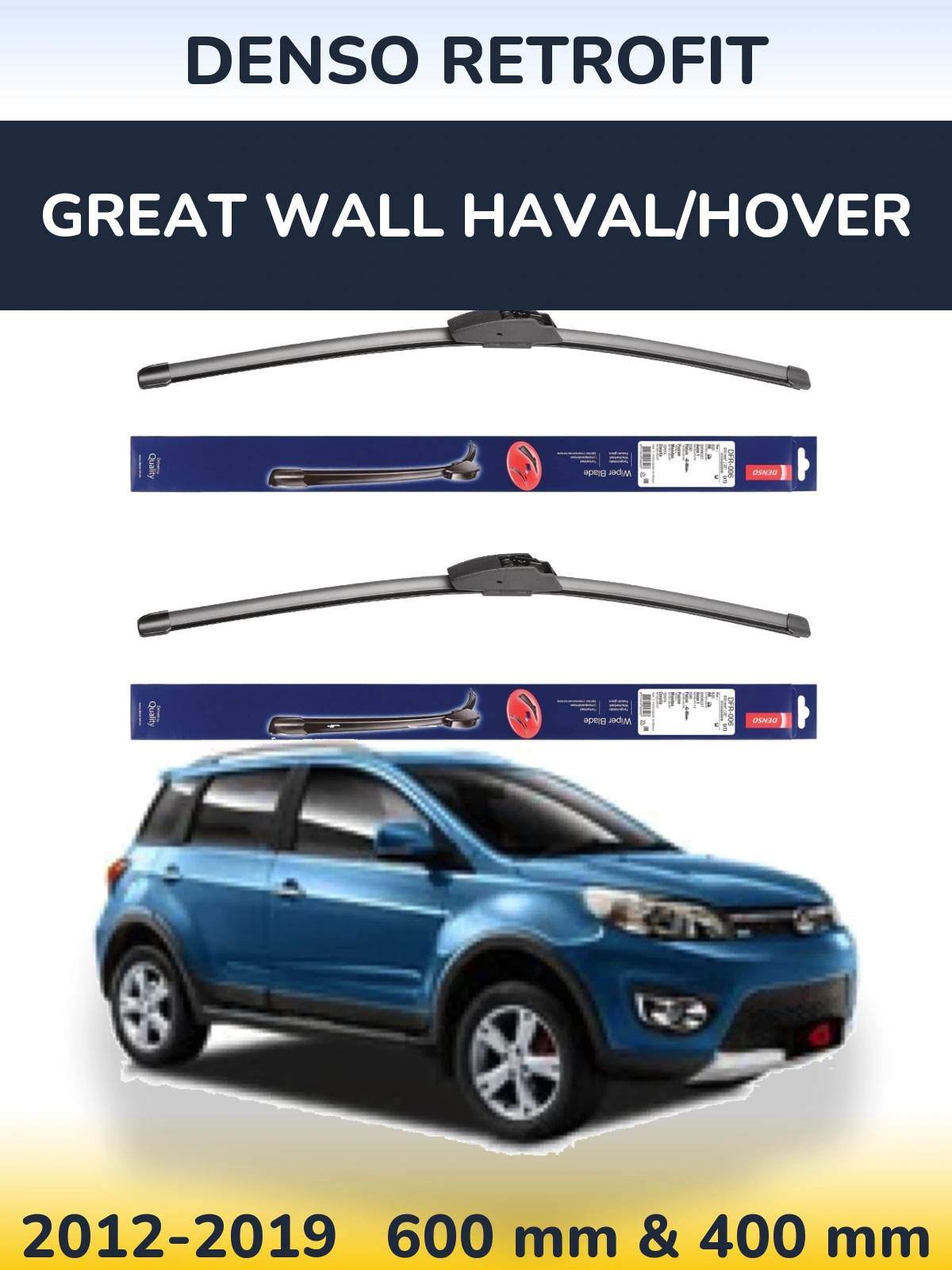 Ștergătoare Denso Retrofit pentru Great Wall Haval/Hover
