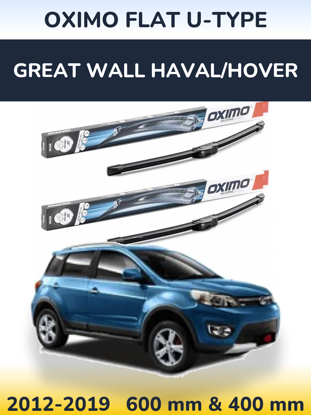 Ștergătoare Oximo Flat U-type pentru Great Wall Haval/Hover