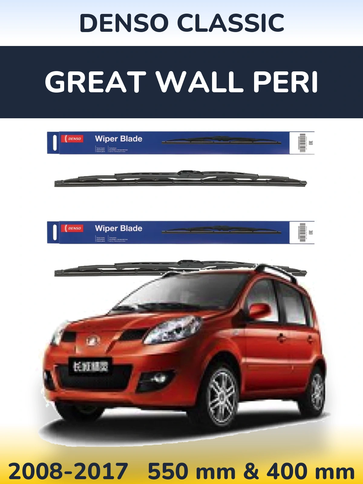 Ștergătoare Denso Classic pentru Great Wall Peri